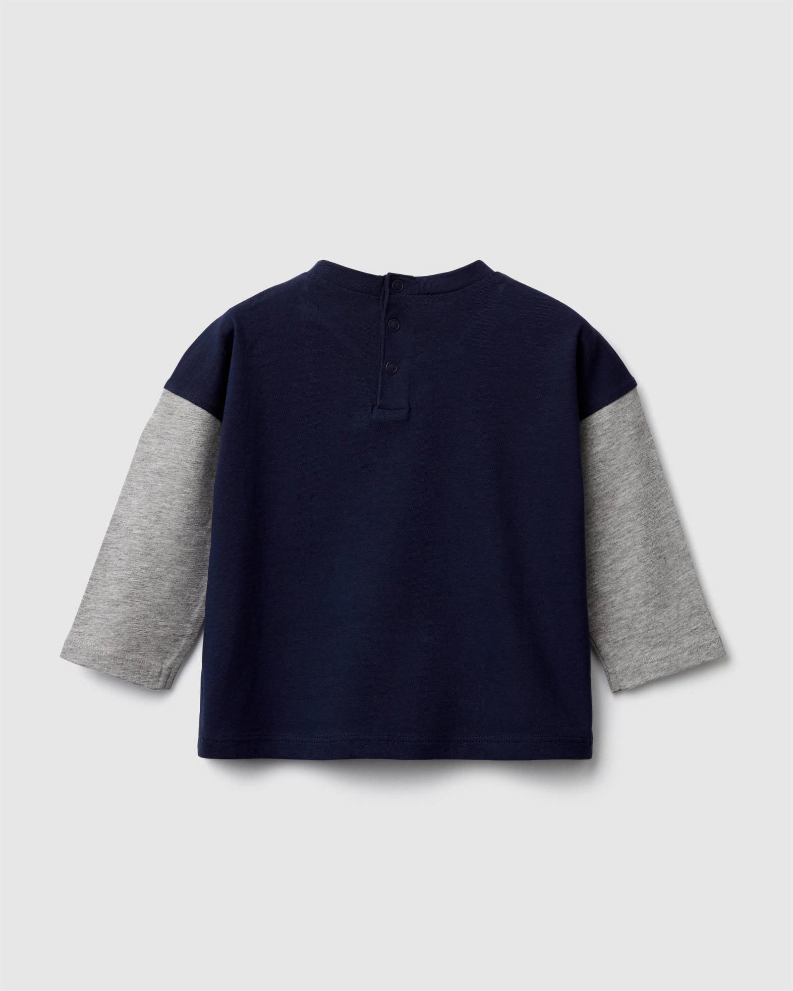 Dark Blue T-Shirt L/S Benetton