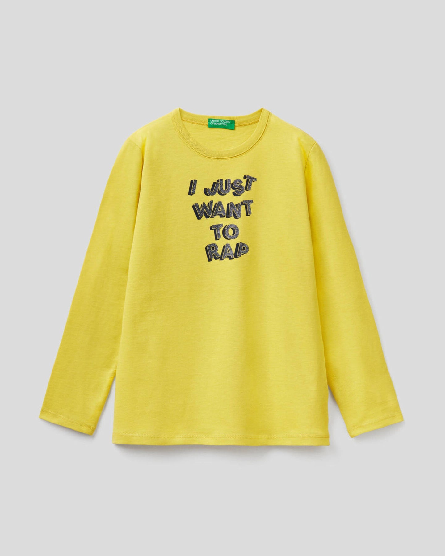 Yellow T-Shirt L/S Benetton