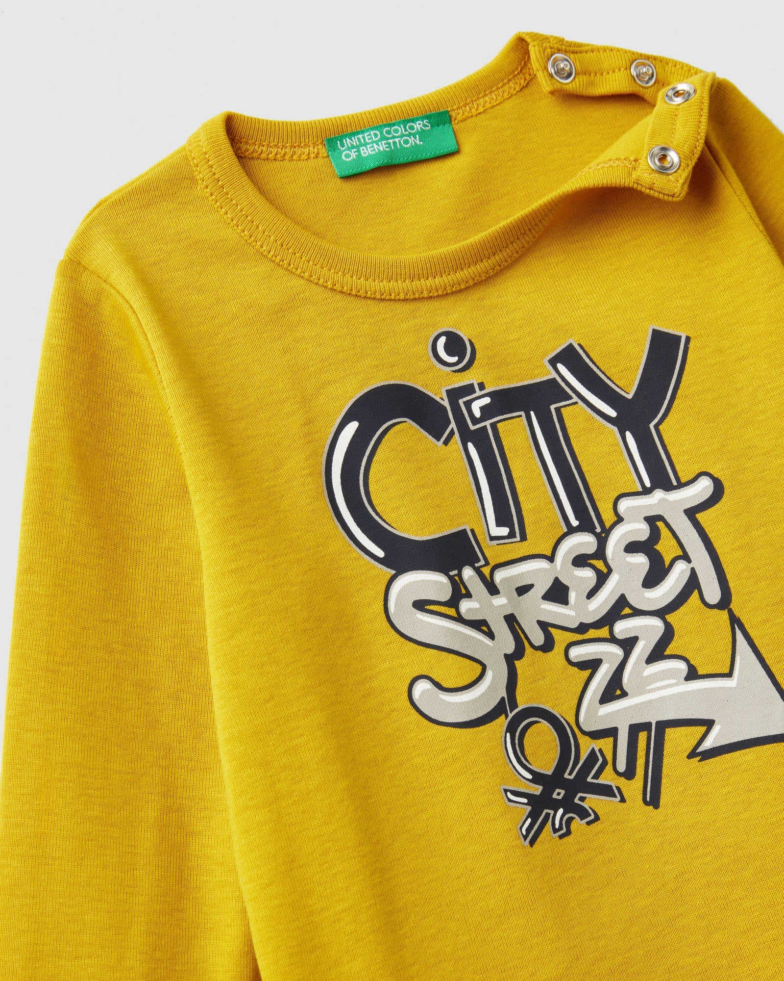 Yellow T-Shirt L/S Benetton