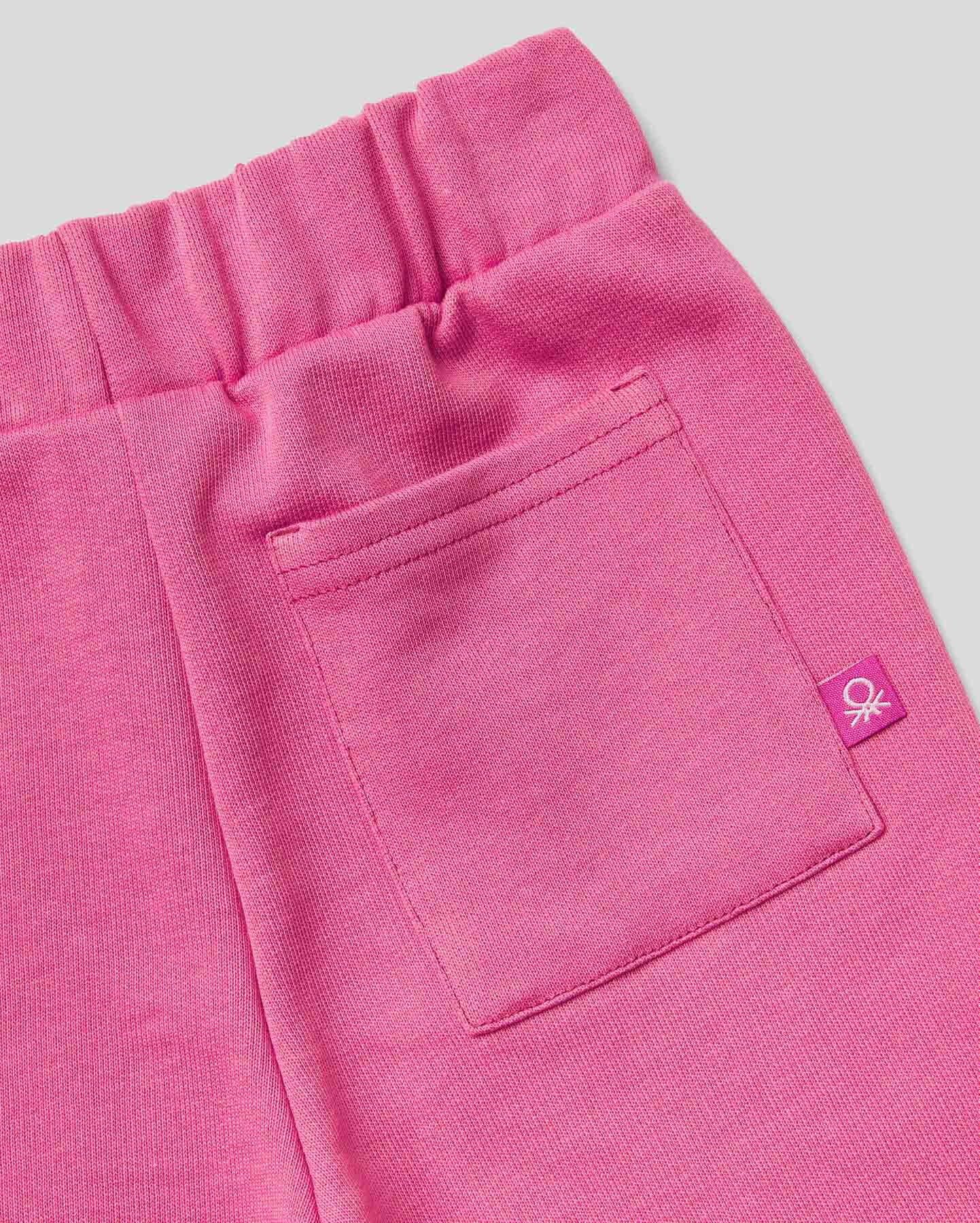 Fuchsia Sweat Tracksuit In 100% Organic Cotton - BEVAVA