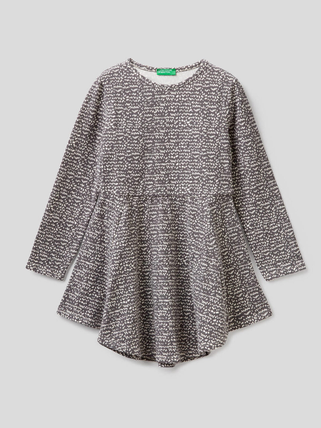 Dark Grey Dress Benetton