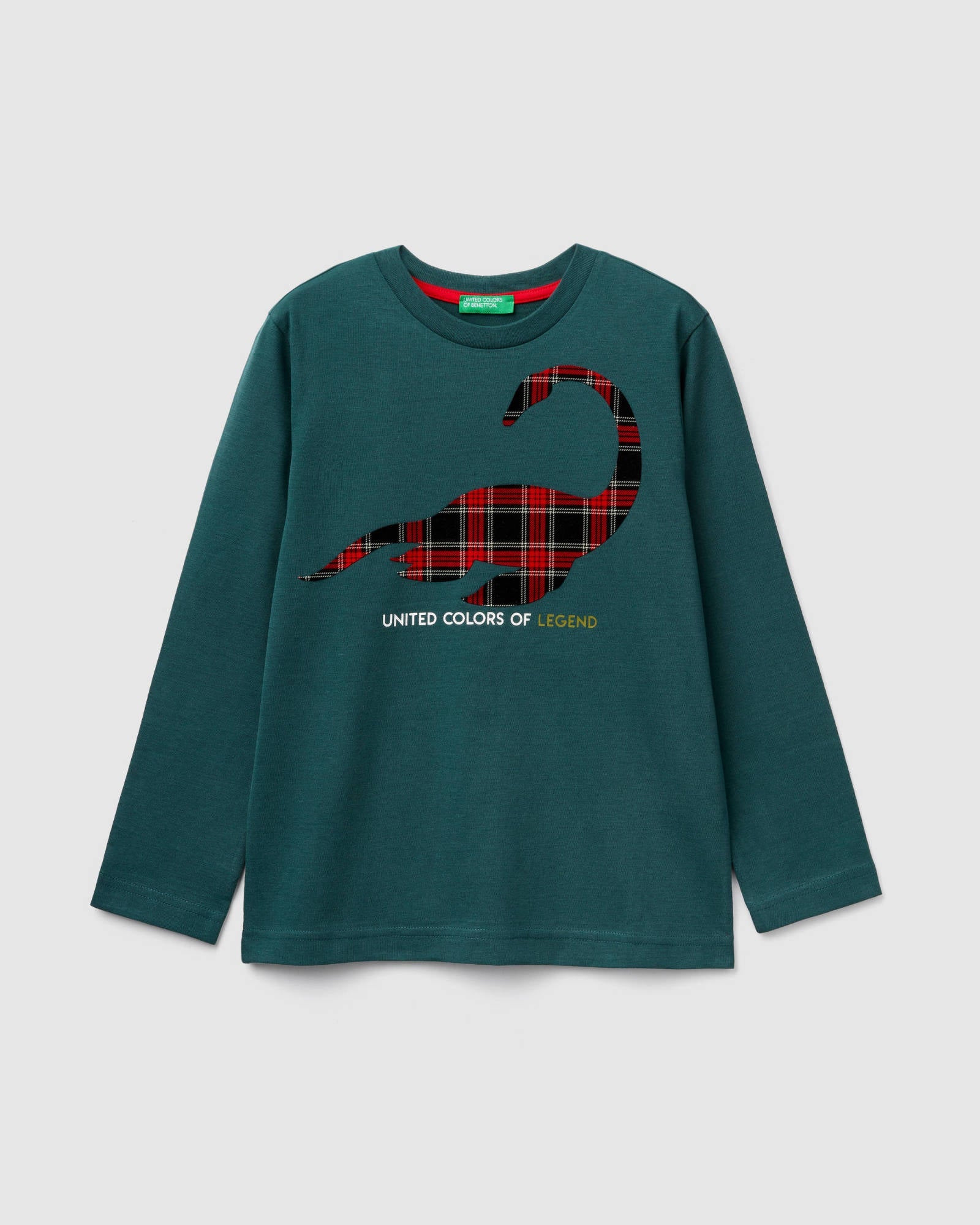 Green T-Shirt L/S Benetton