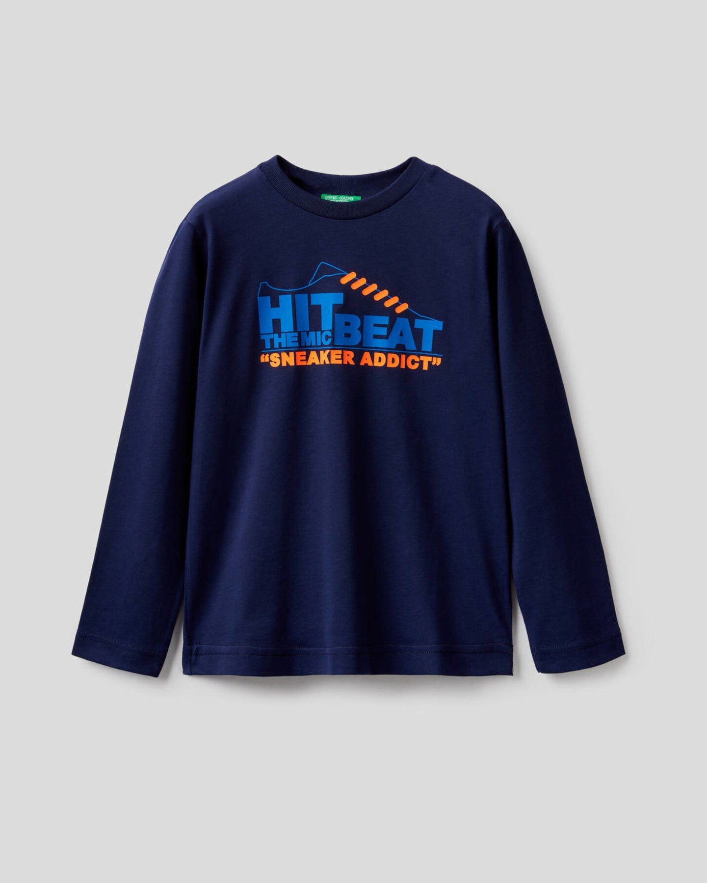 Dark Blue T-Shirt L/S Benetton