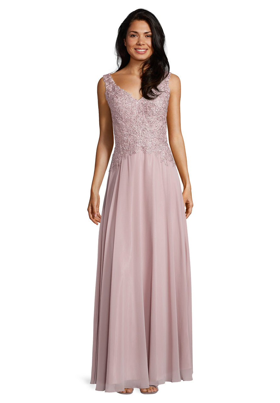 Pink Dress Long Without Sleeve Vera Mont