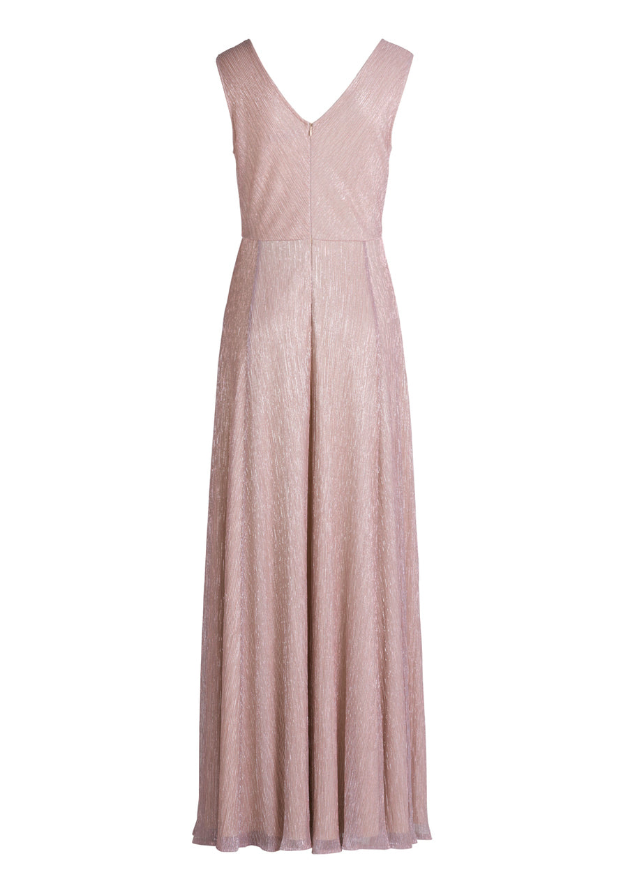 Pink Dress Long Without Sleeve Vera Mont