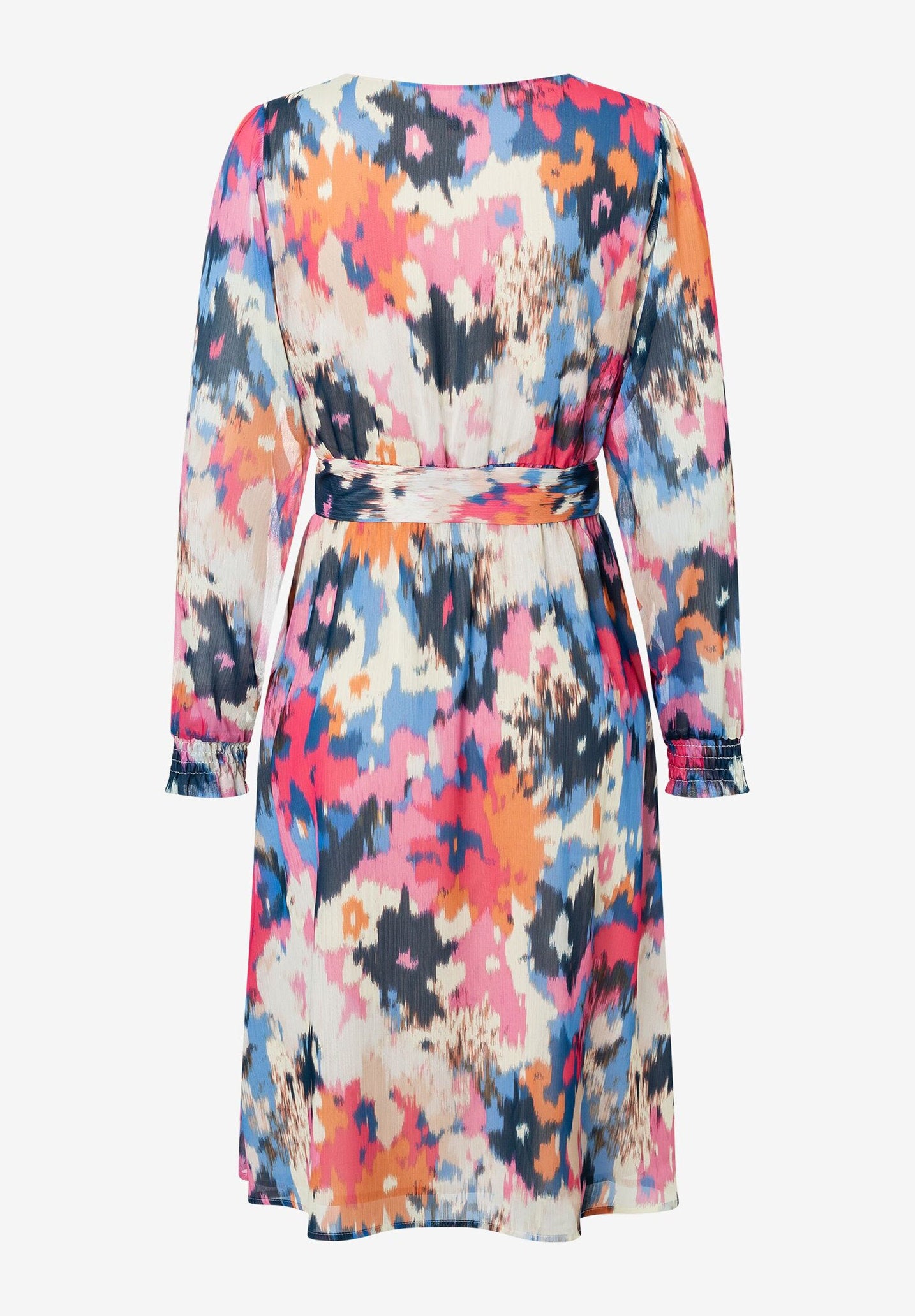 Chiffon Dress With Abstract Print_41023053_4345_03