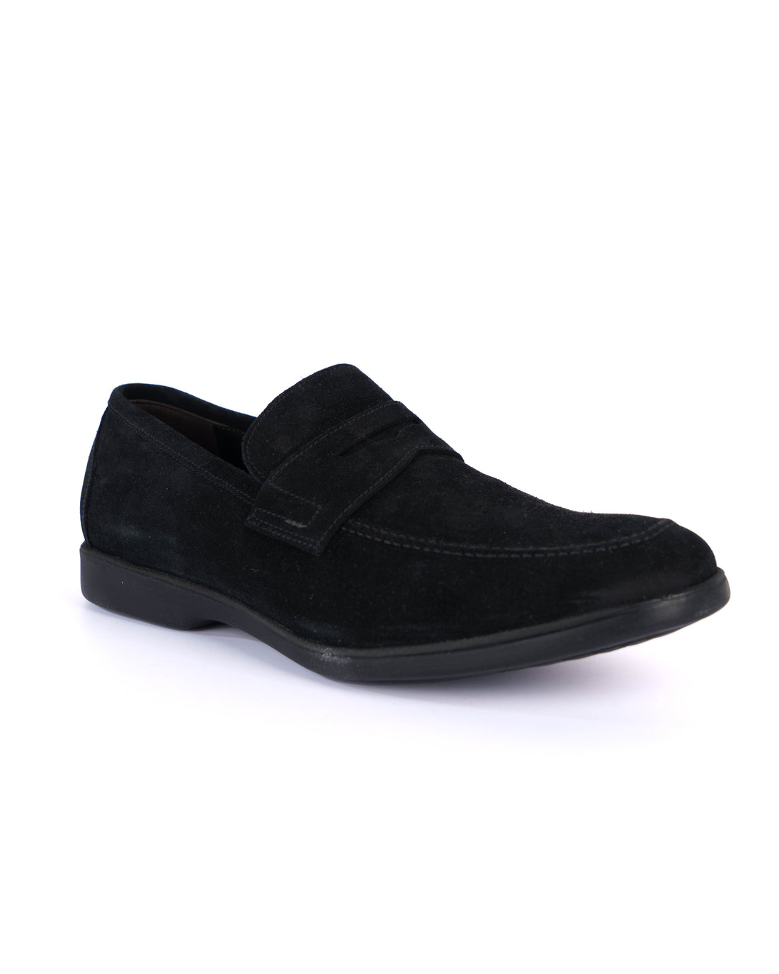 Black Loafer Shoes - BEVAVA