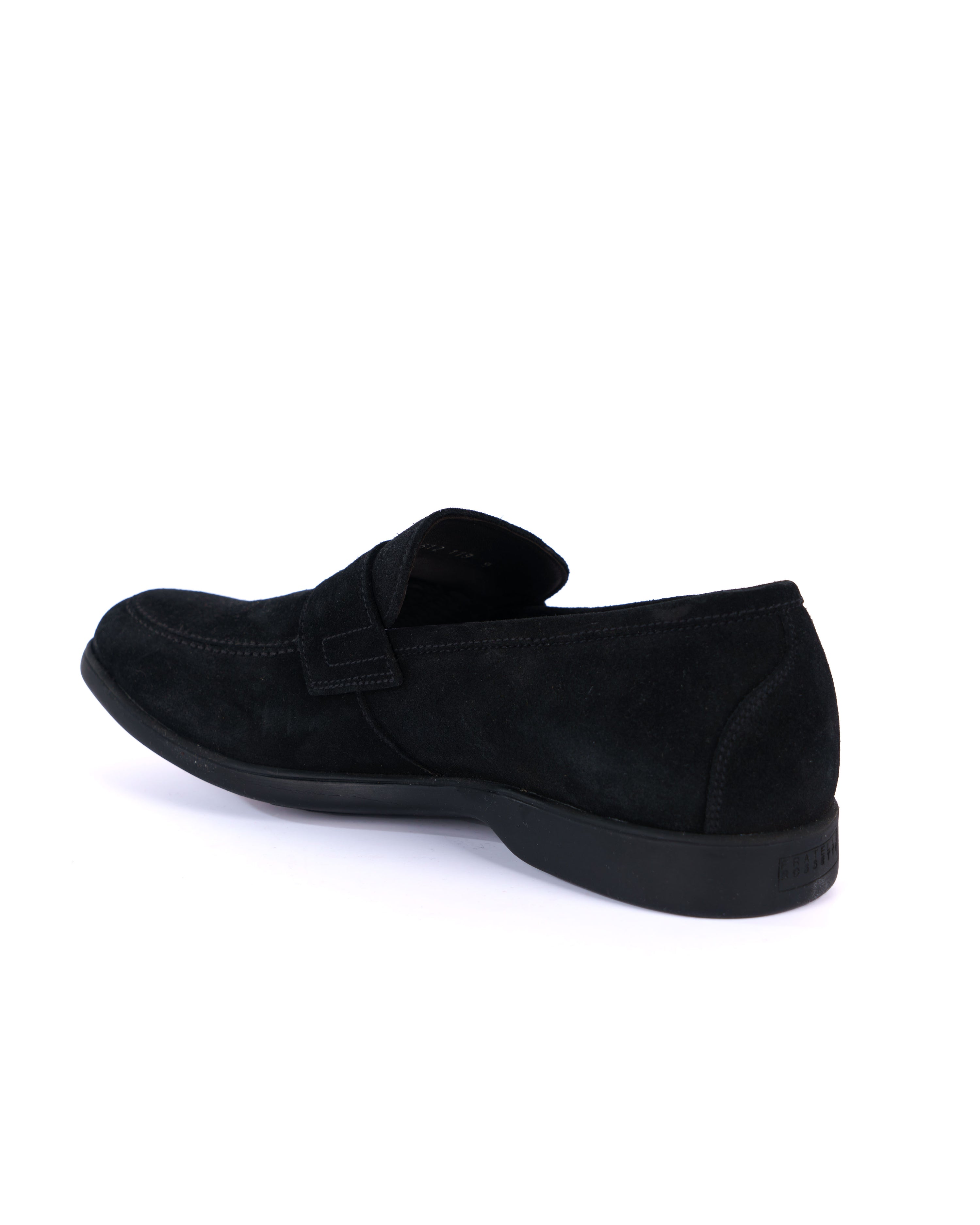 Black Loafer Shoes - BEVAVA