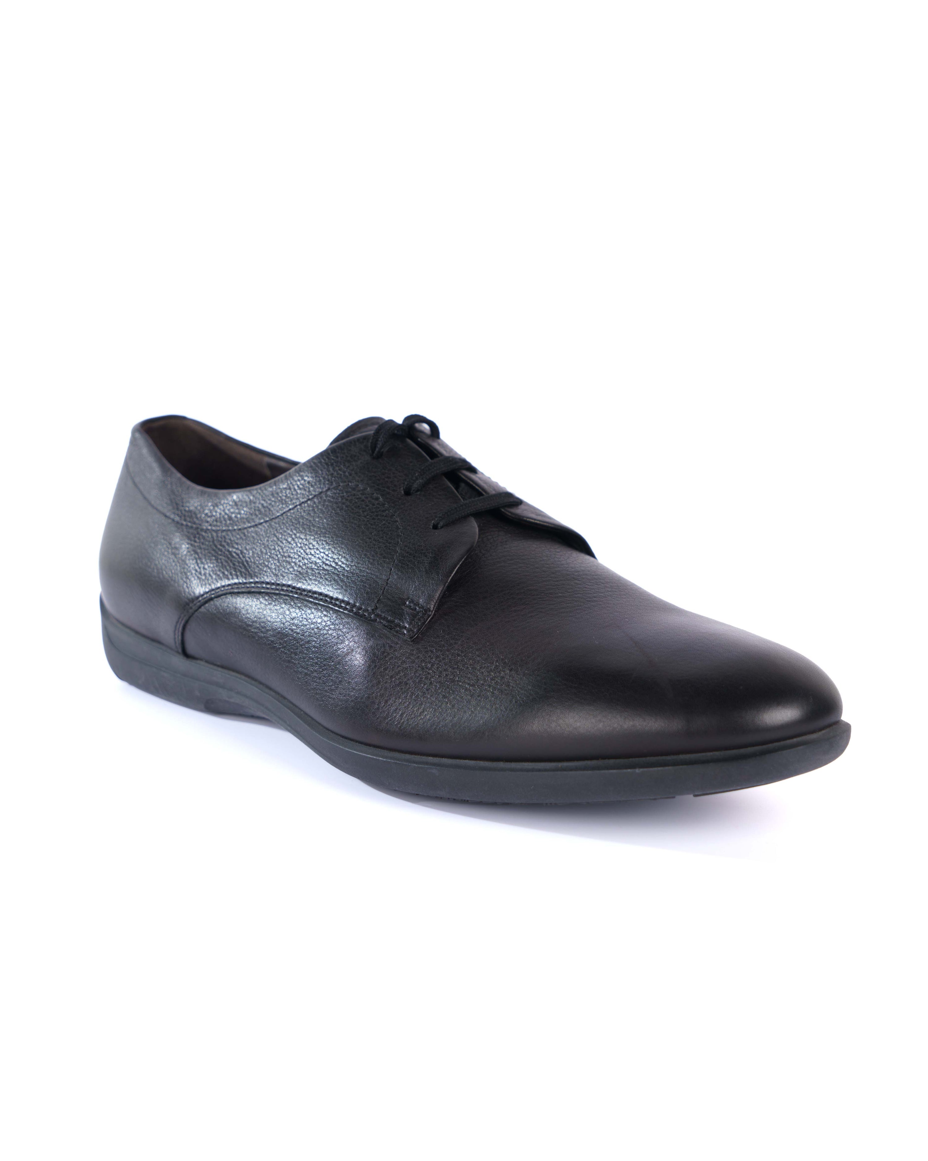 Black Derby Shoes - BEVAVA