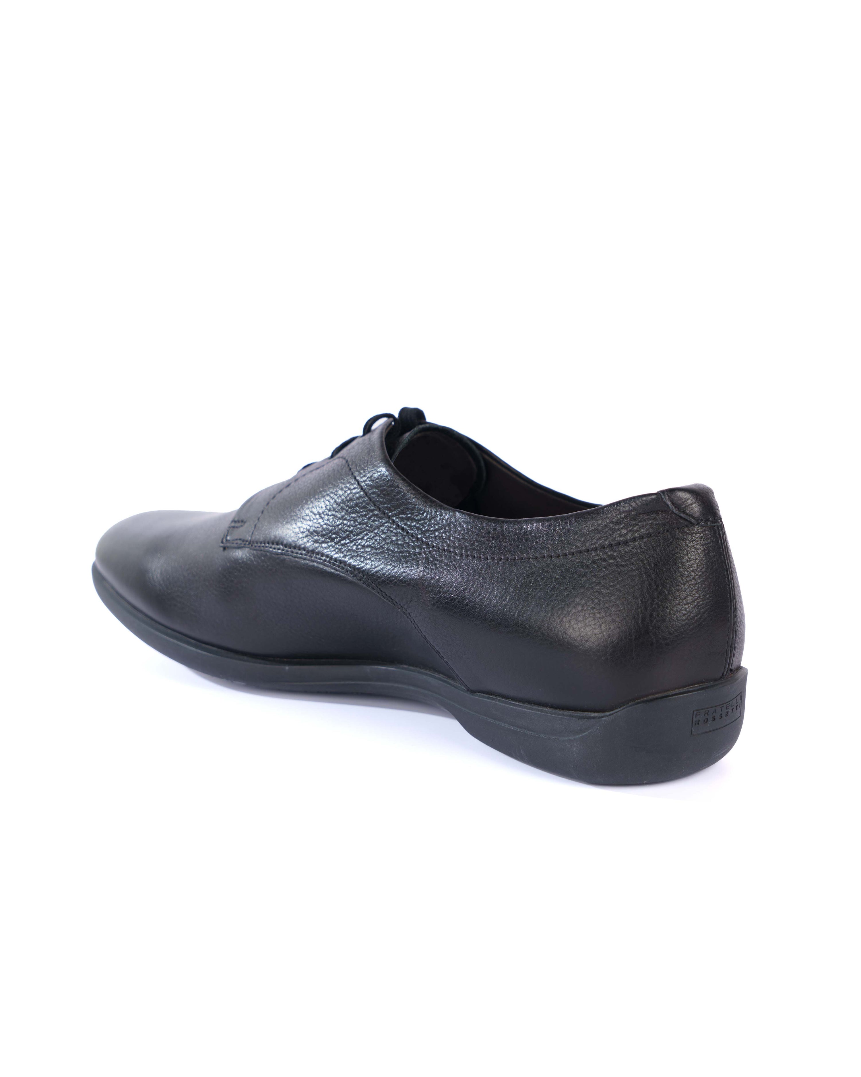 Black Derby Shoes - BEVAVA