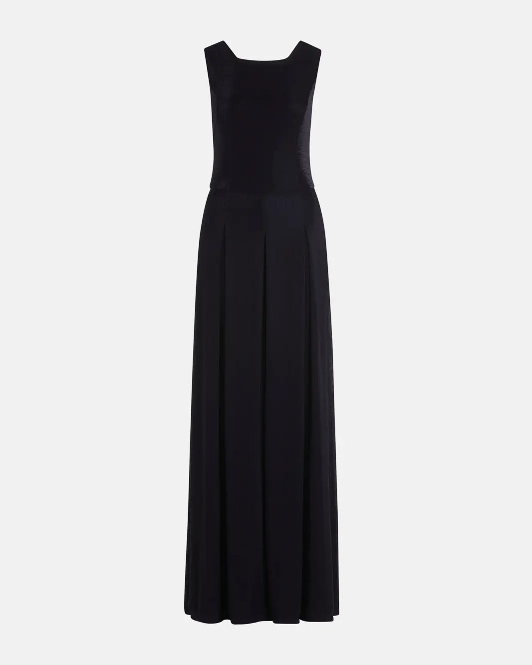 Dark Blue Jumpsuit Long Without Sleeve - BEVAVA