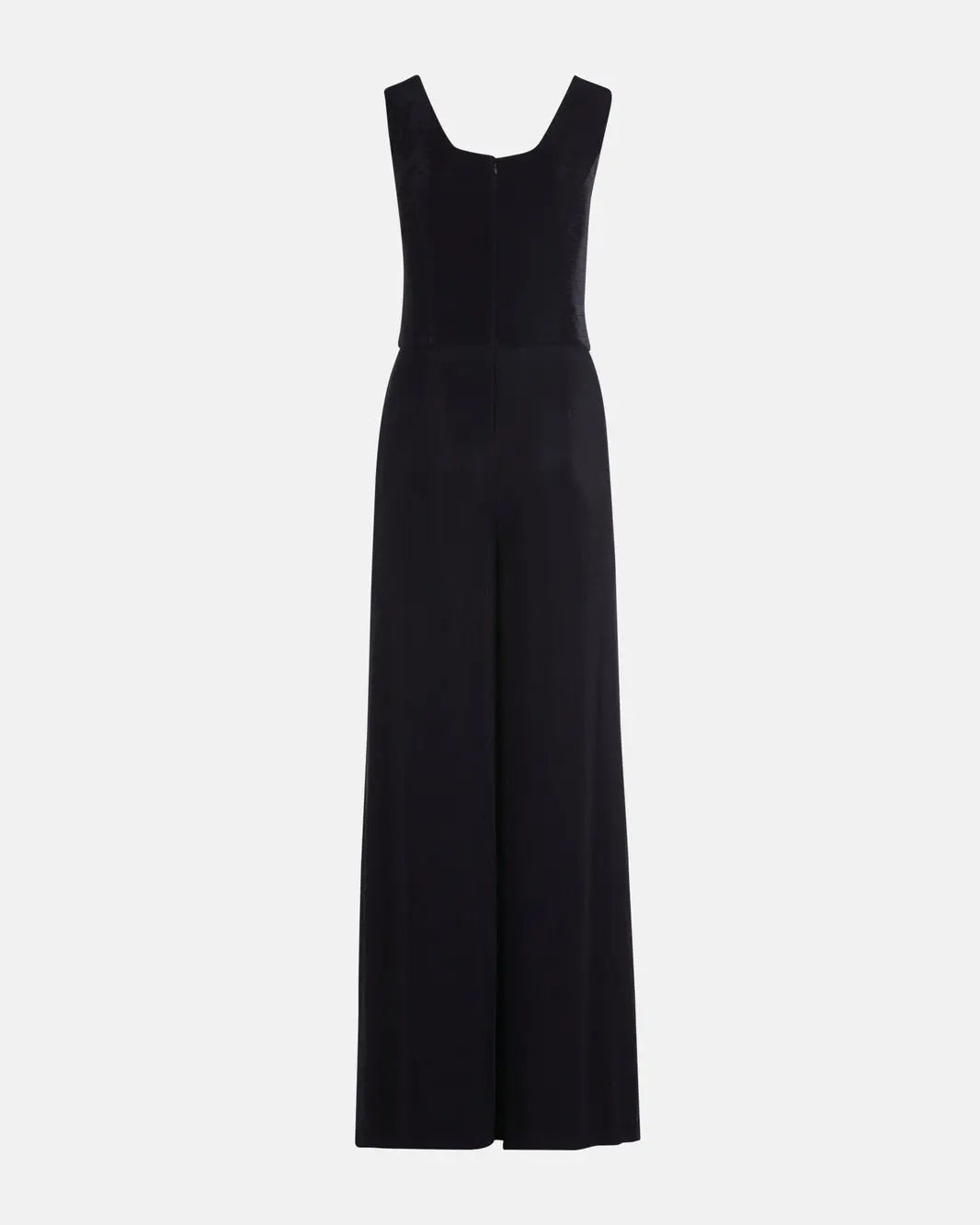 Dark Blue Jumpsuit Long Without Sleeve - BEVAVA