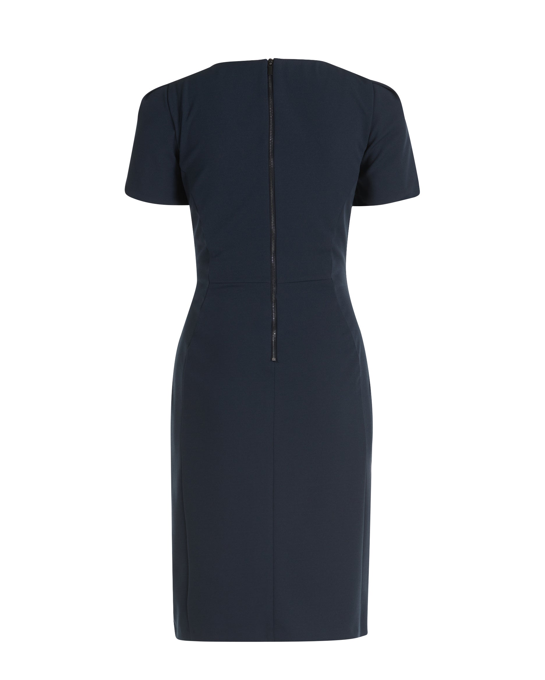 Dark Blue Dress Short 1/2 Sleeve Vera Mont