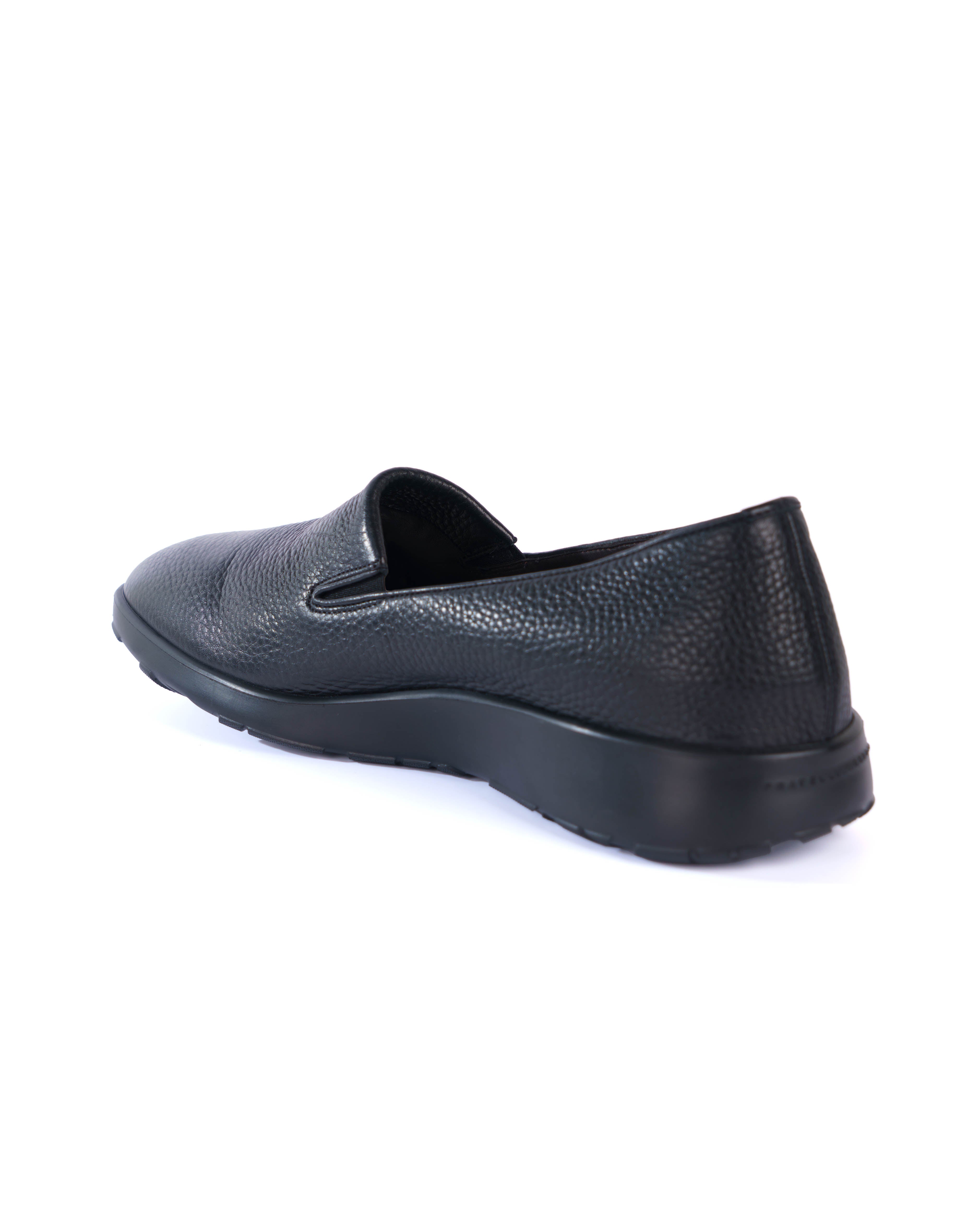 Black Slip On Shoes - BEVAVA