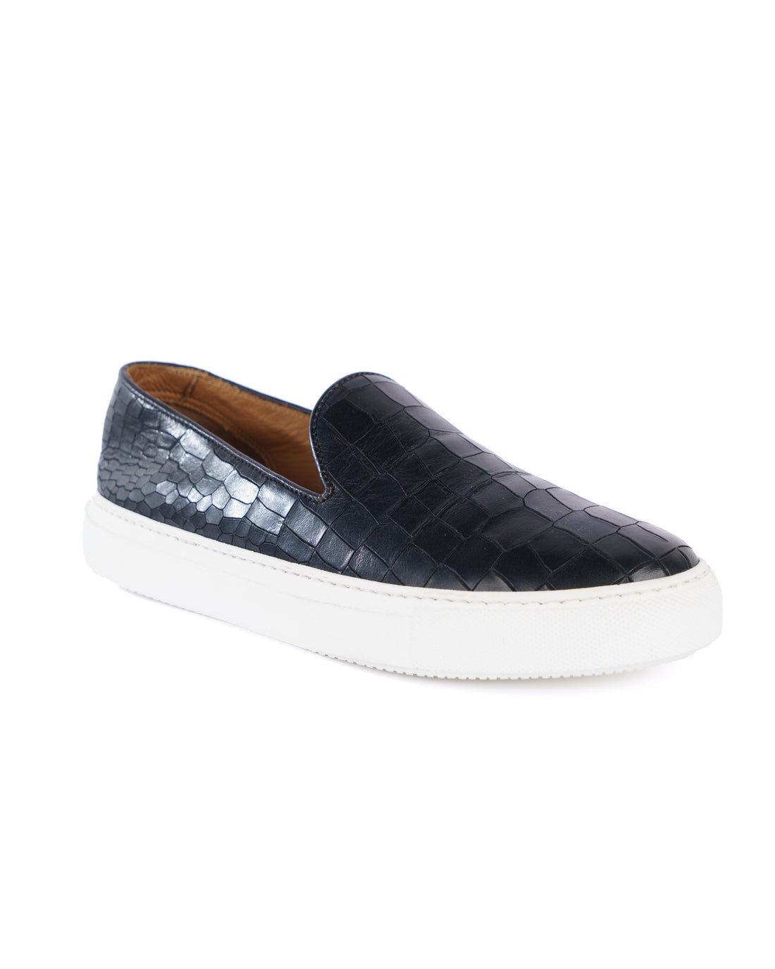 Black Slip On Shoes - BEVAVA