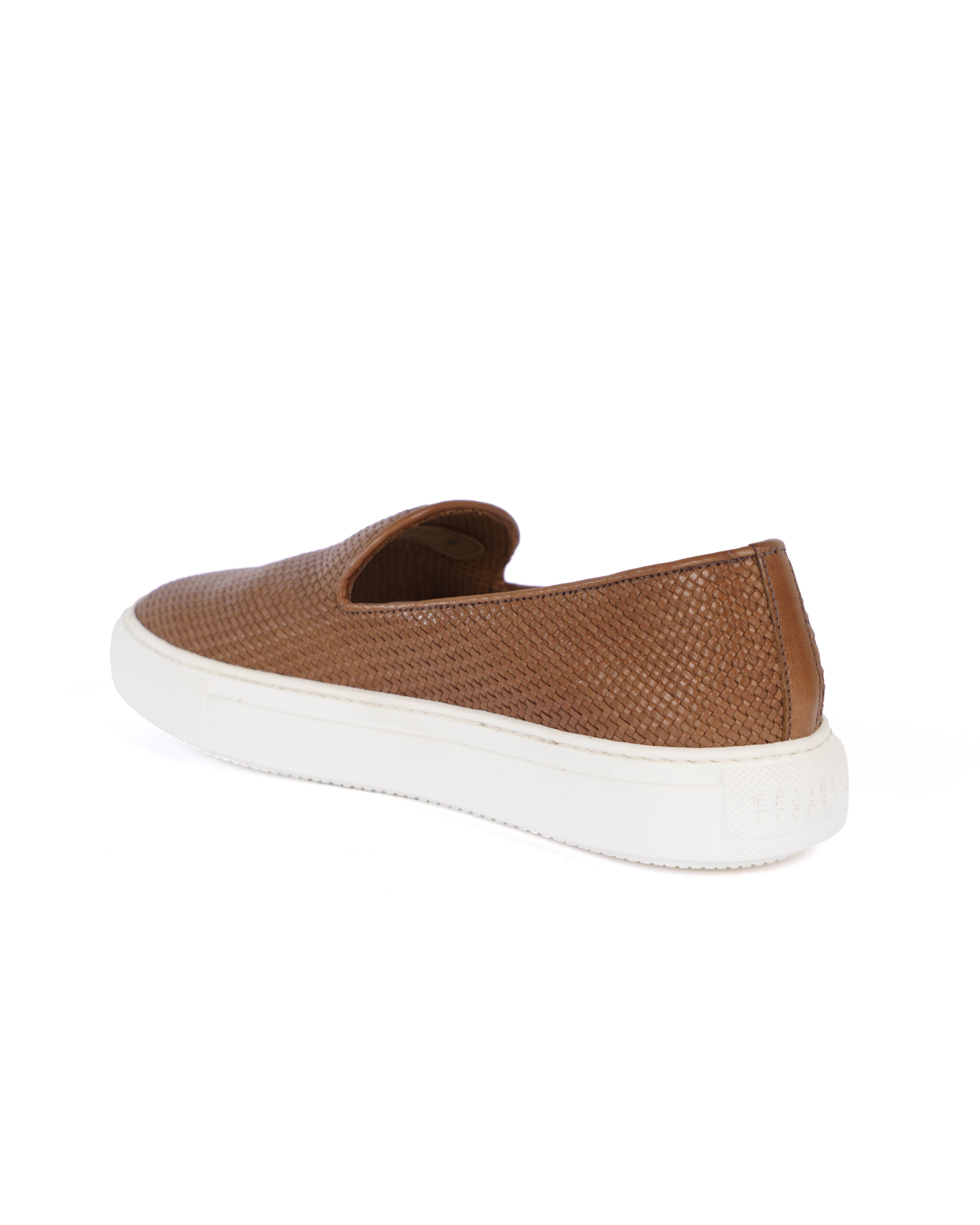 Brown Slip On Shoes - BEVAVA
