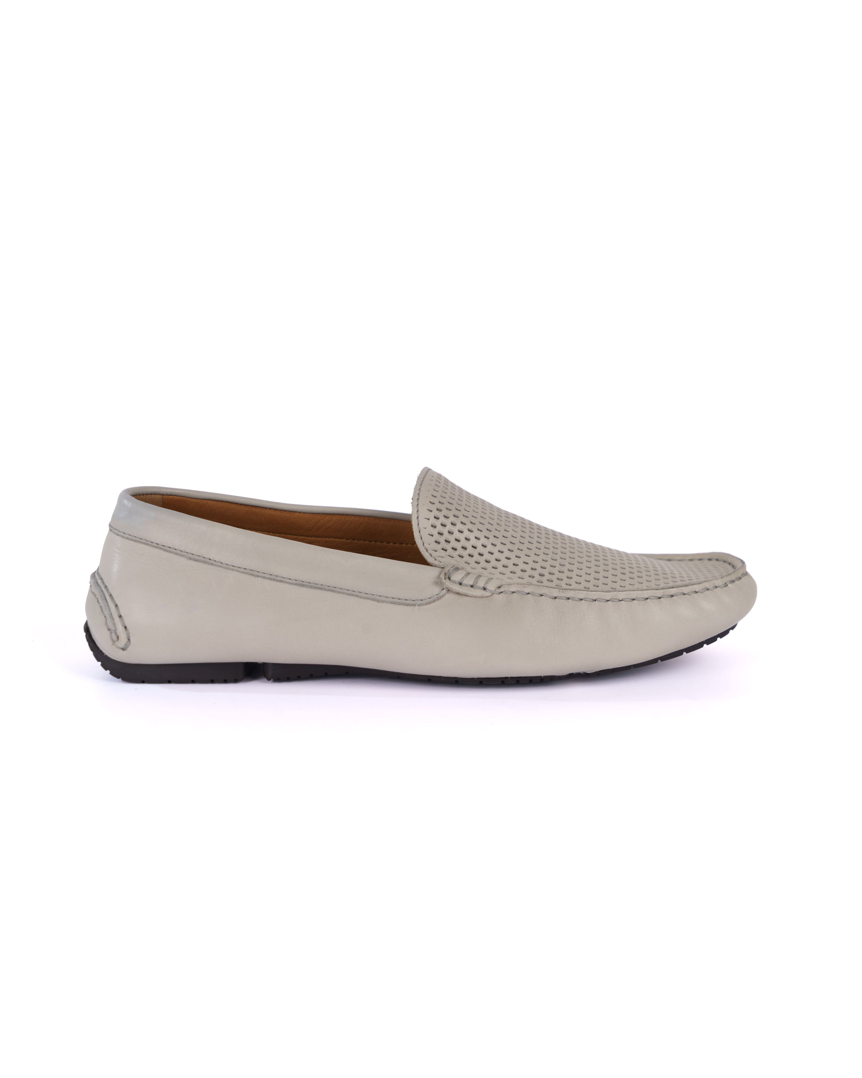 Off- White Loafer Shoes - BEVAVA