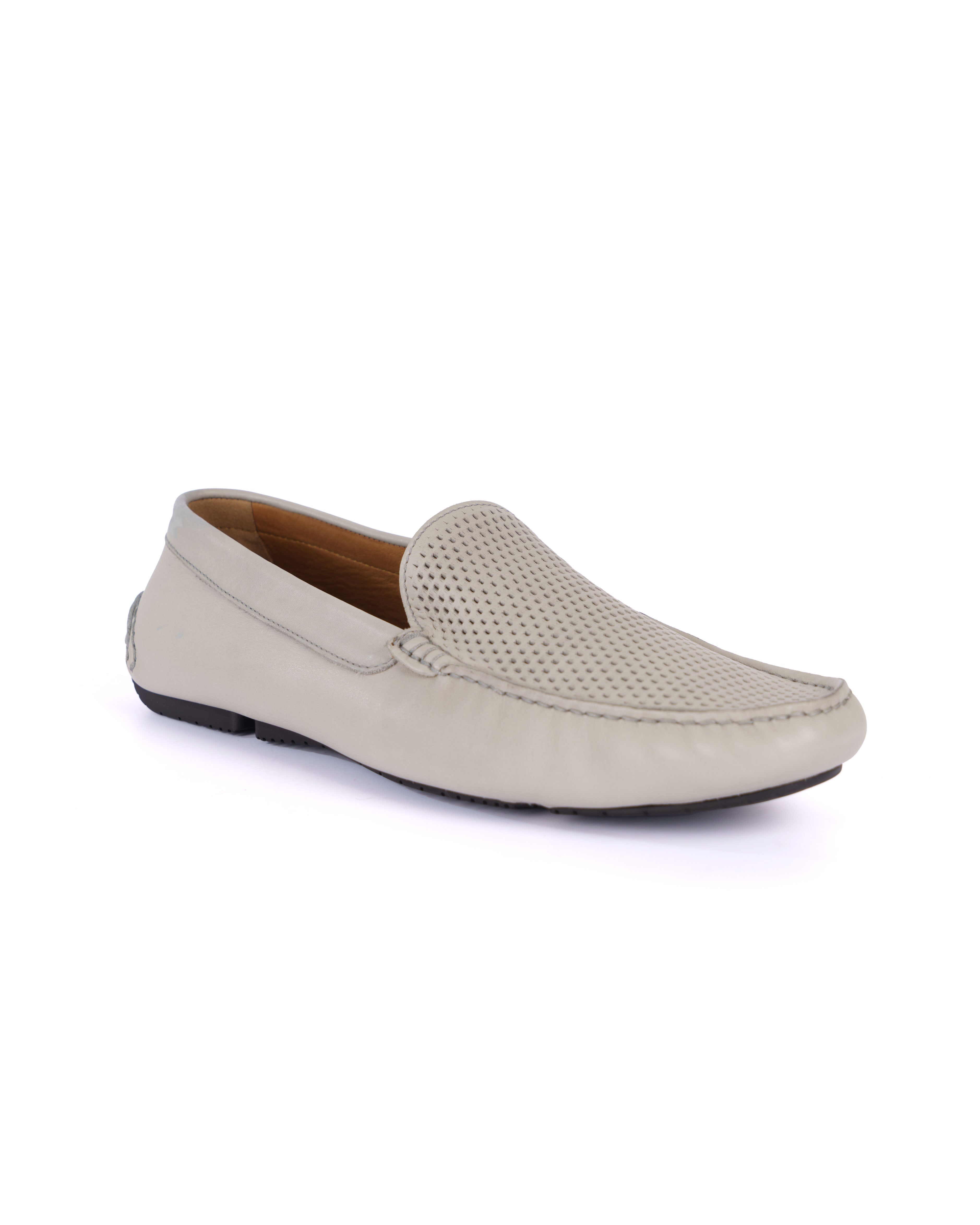 Off- White Loafer Shoes - BEVAVA