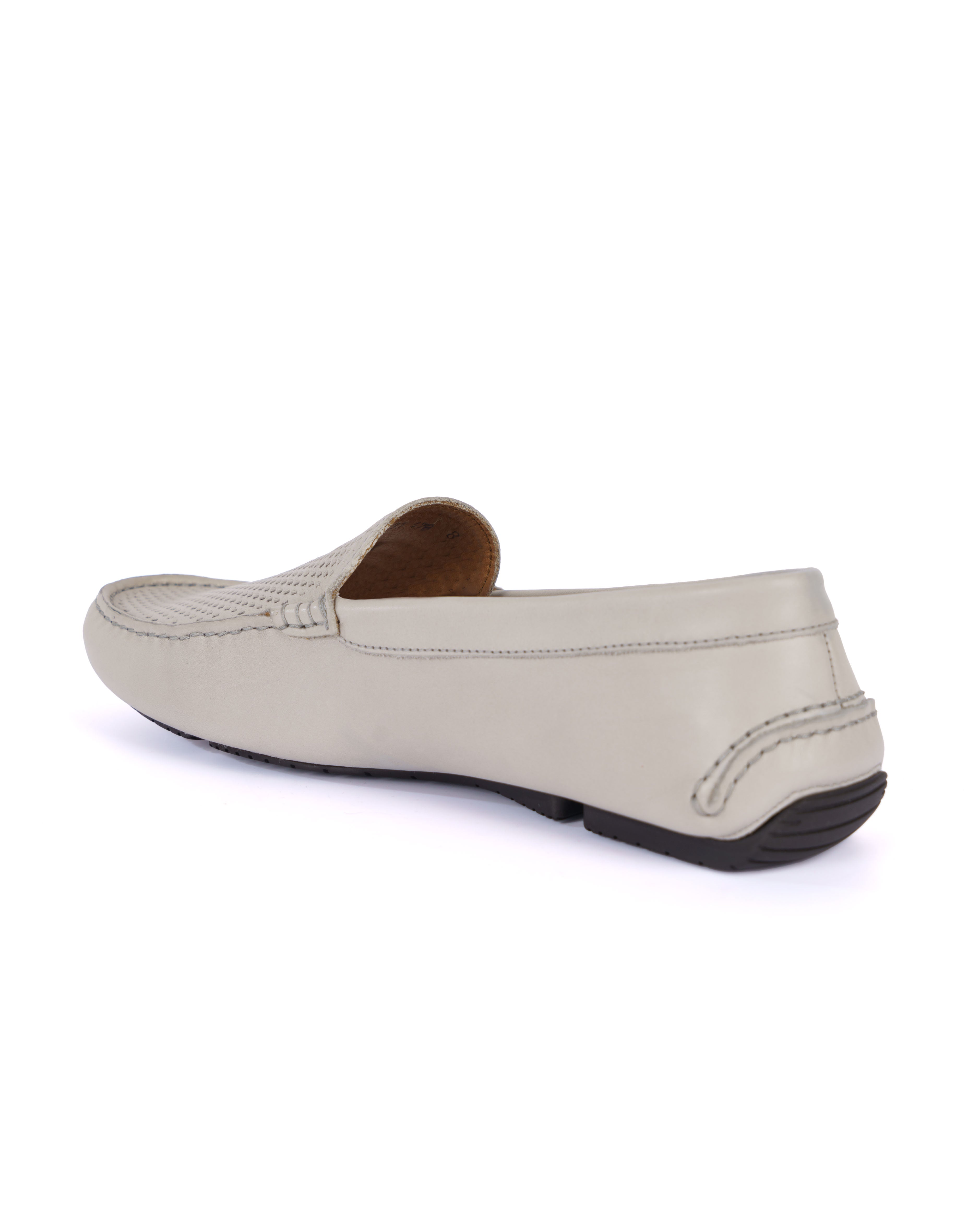 Off- White Loafer Shoes - BEVAVA