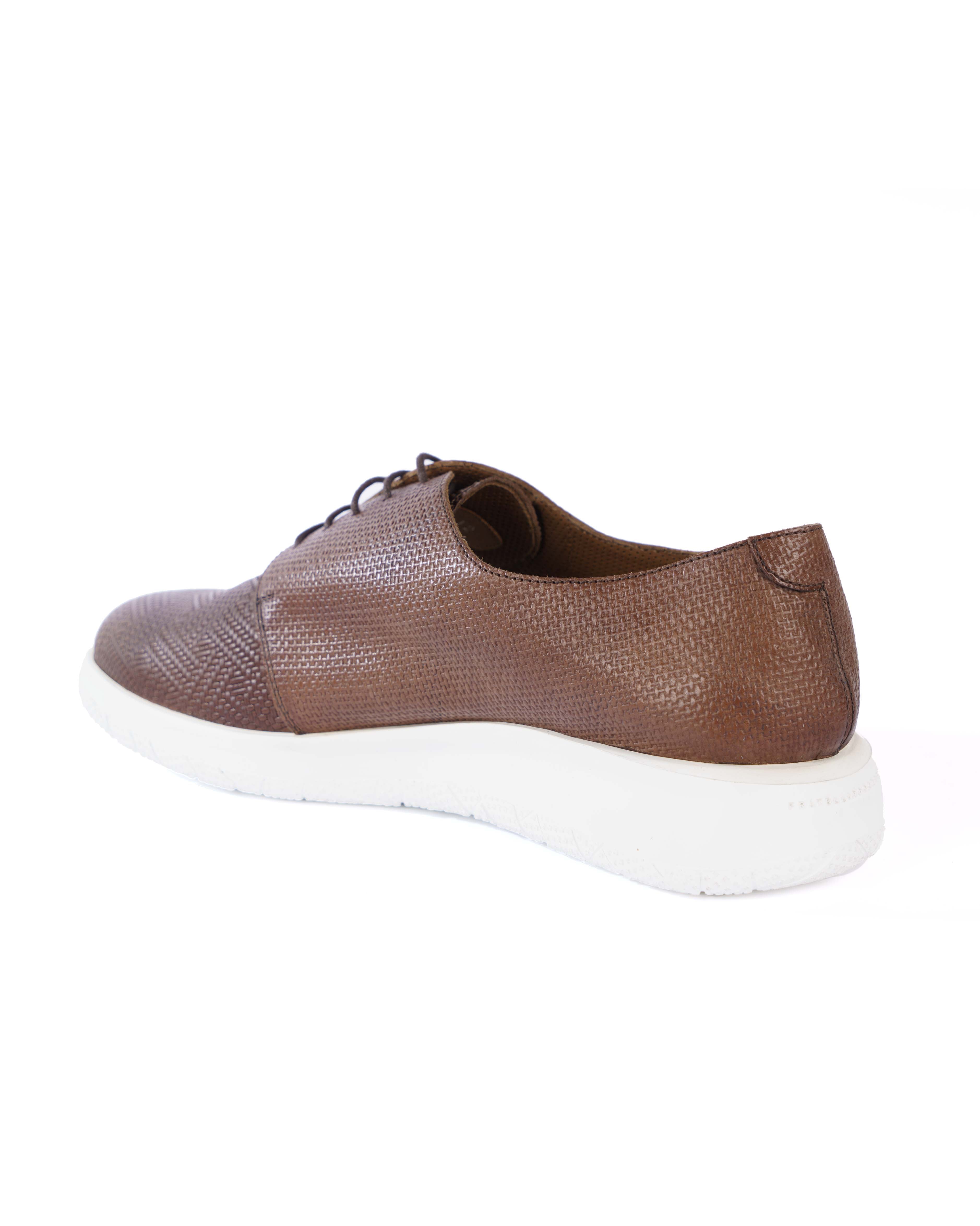 Brown Sneaker Shoes - BEVAVA