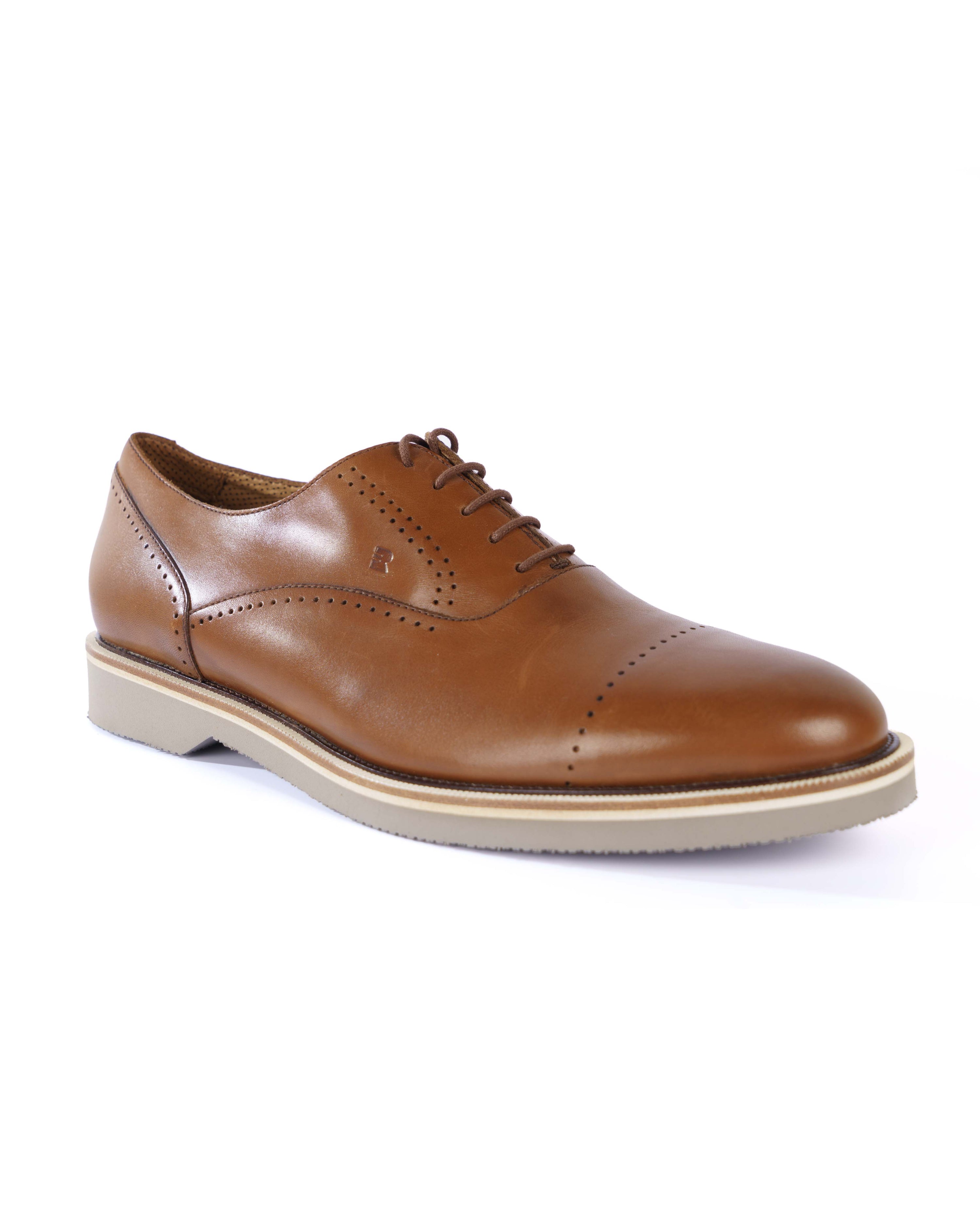 Brown Oxford Shoes - BEVAVA