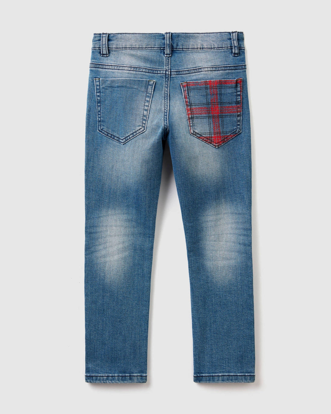 Middle Blue Trousers Benetton