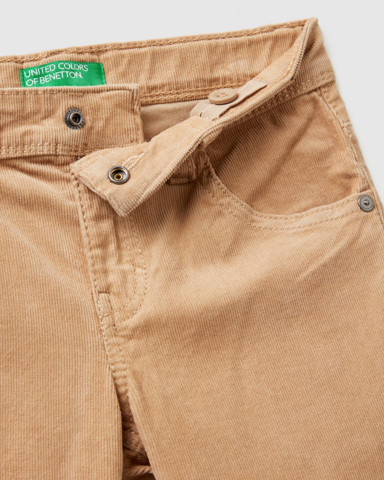 Beige Trousers Benetton