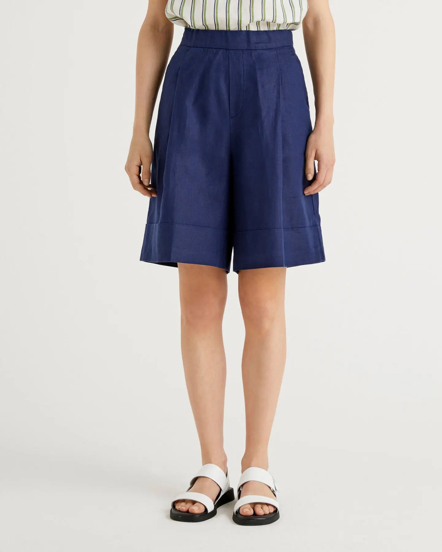 Dark Blue Bermuda - BEVAVA