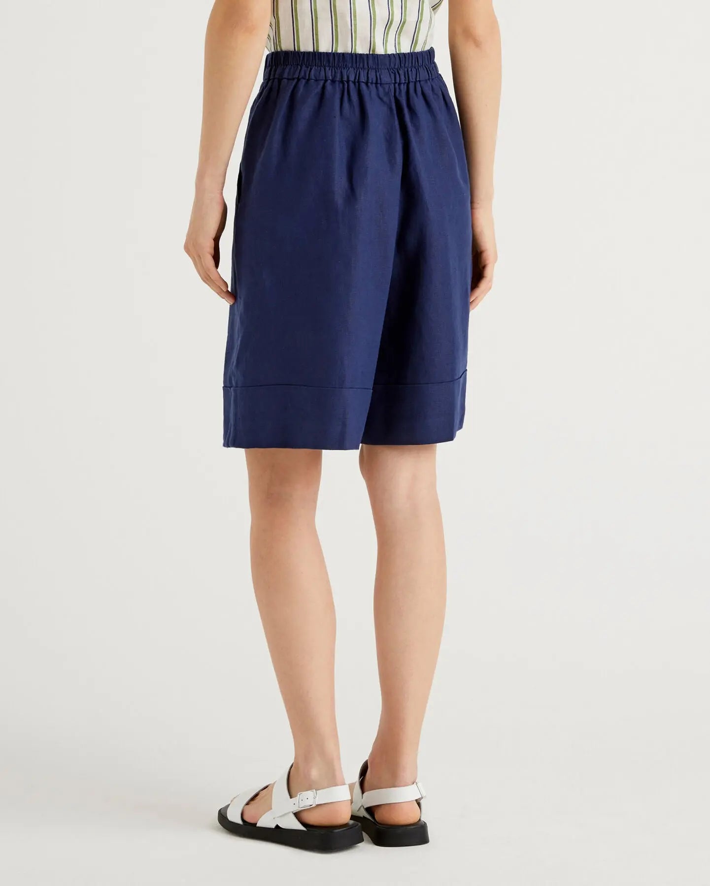 Dark Blue Bermuda - BEVAVA