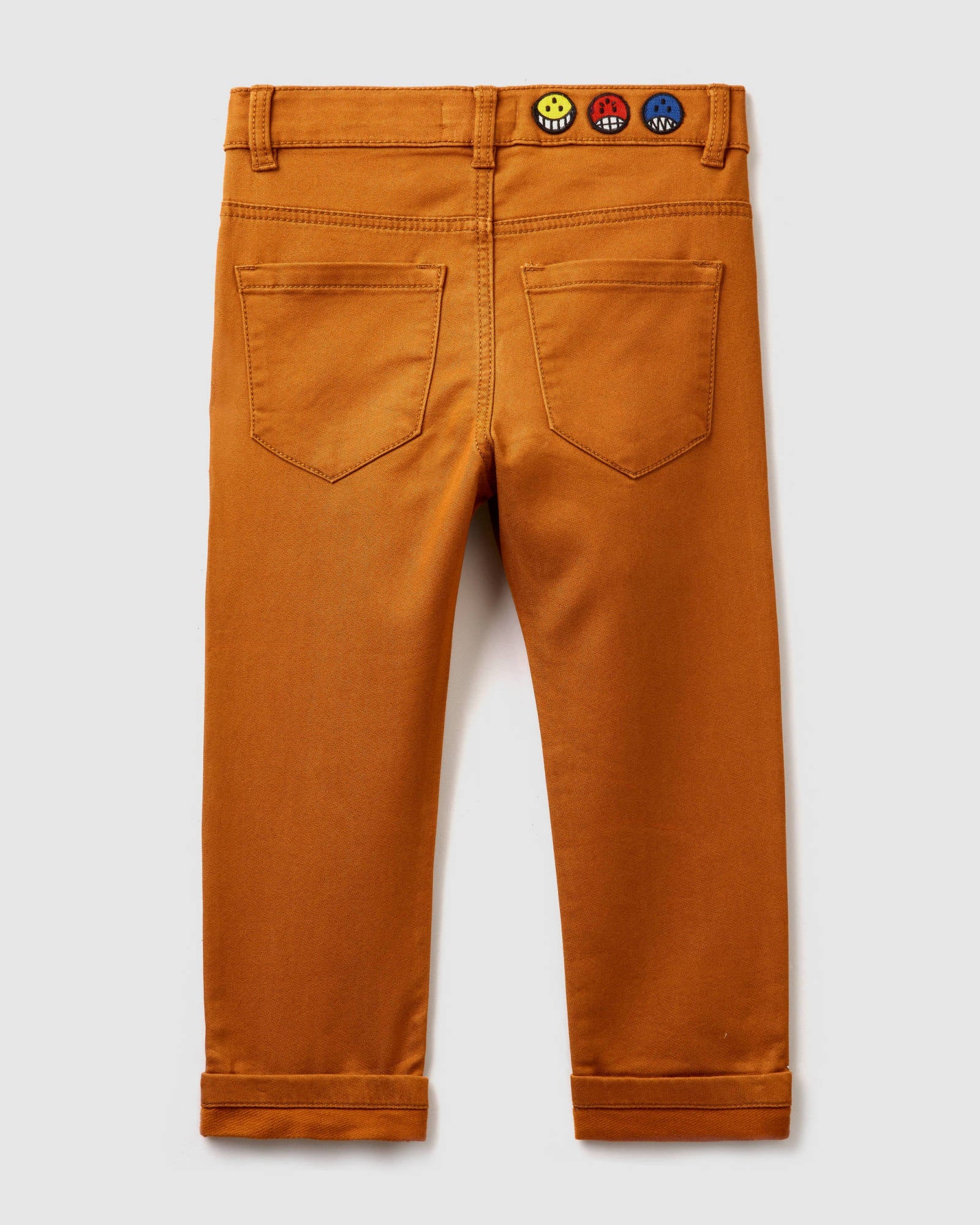 Orange Trousers Benetton