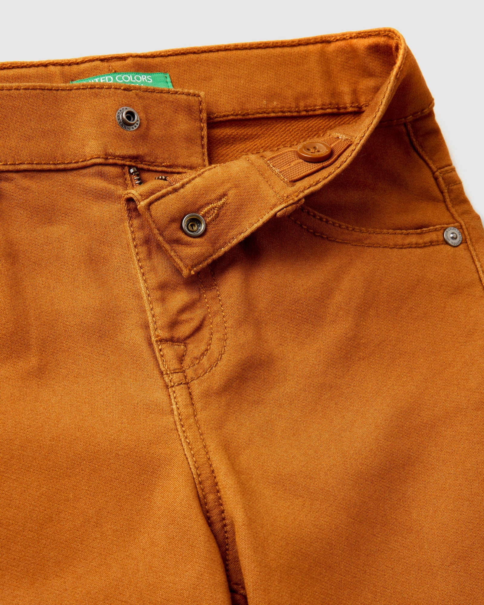 Orange Trousers Benetton