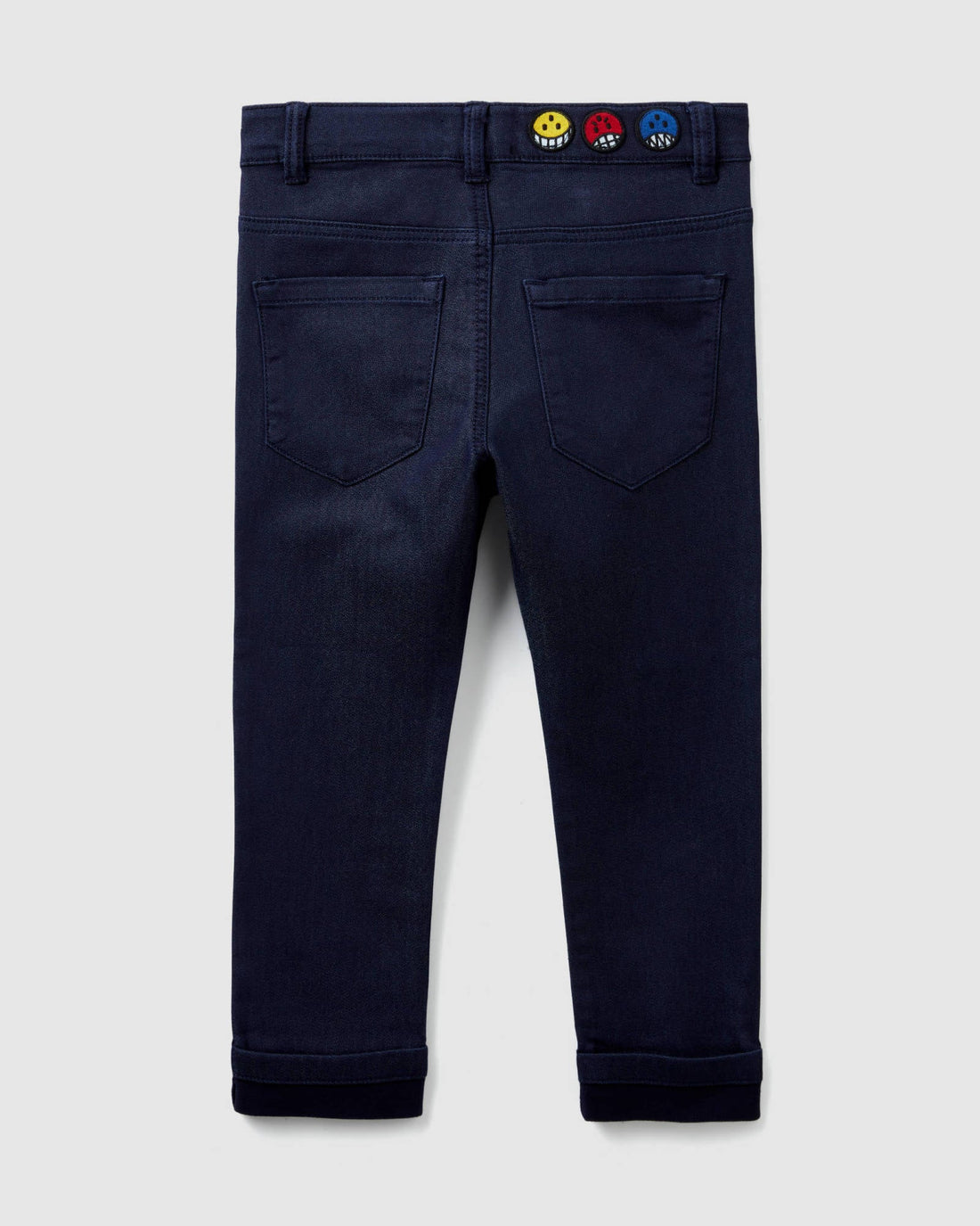 Dark Blue Trousers Benetton