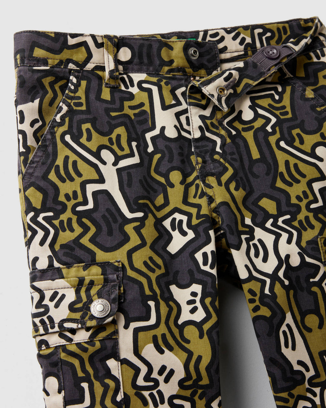 Kaki Trousers Benetton