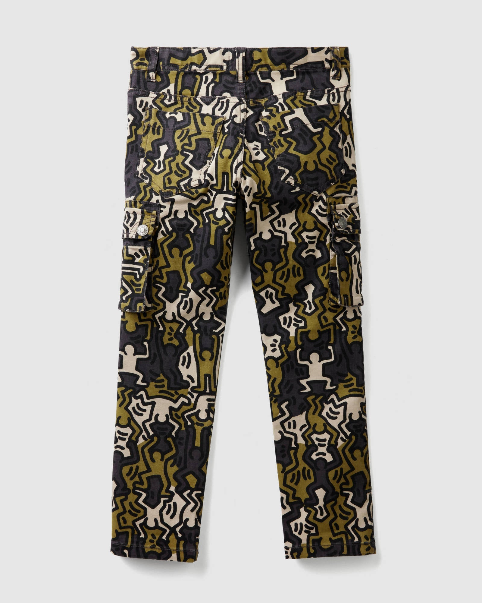 Kaki Trousers Benetton