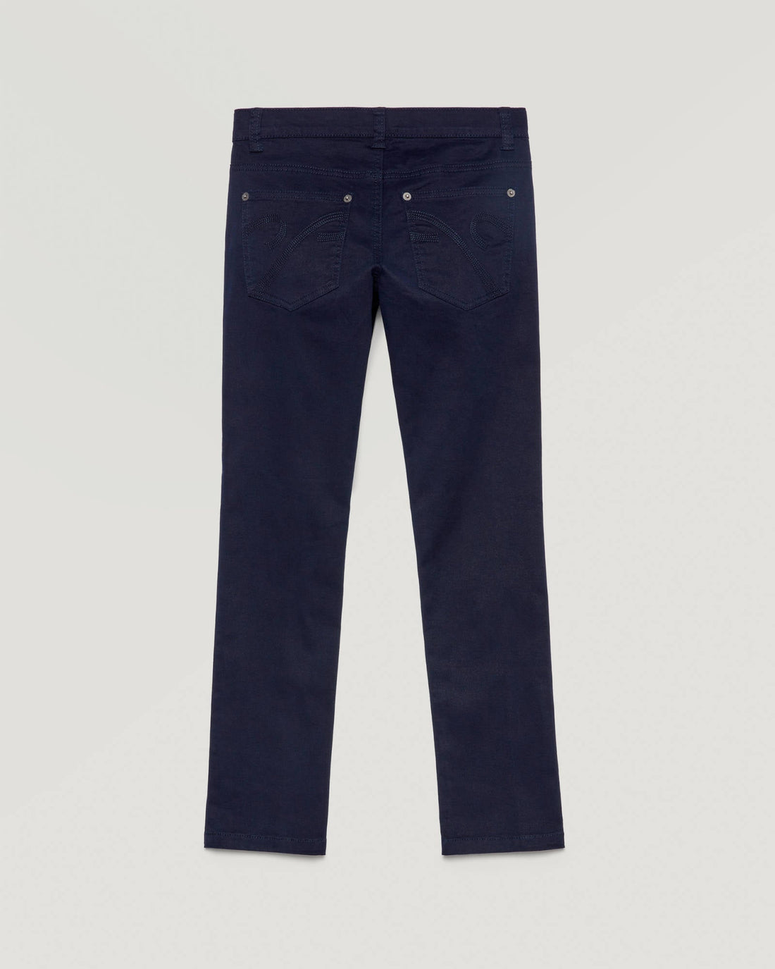 Dark Blue Trousers Sisley