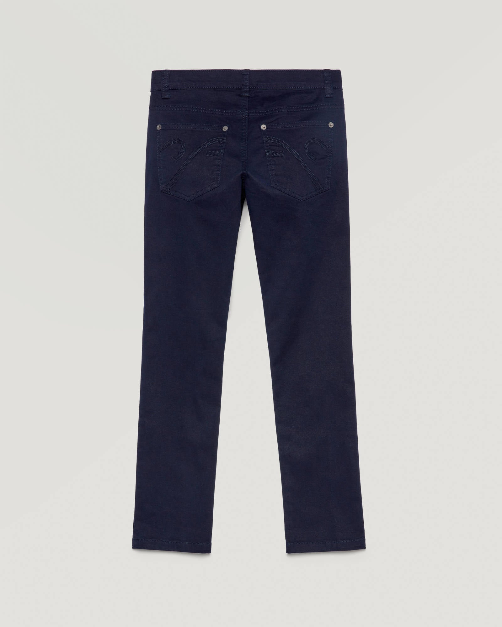 Dark Blue Trousers Sisley