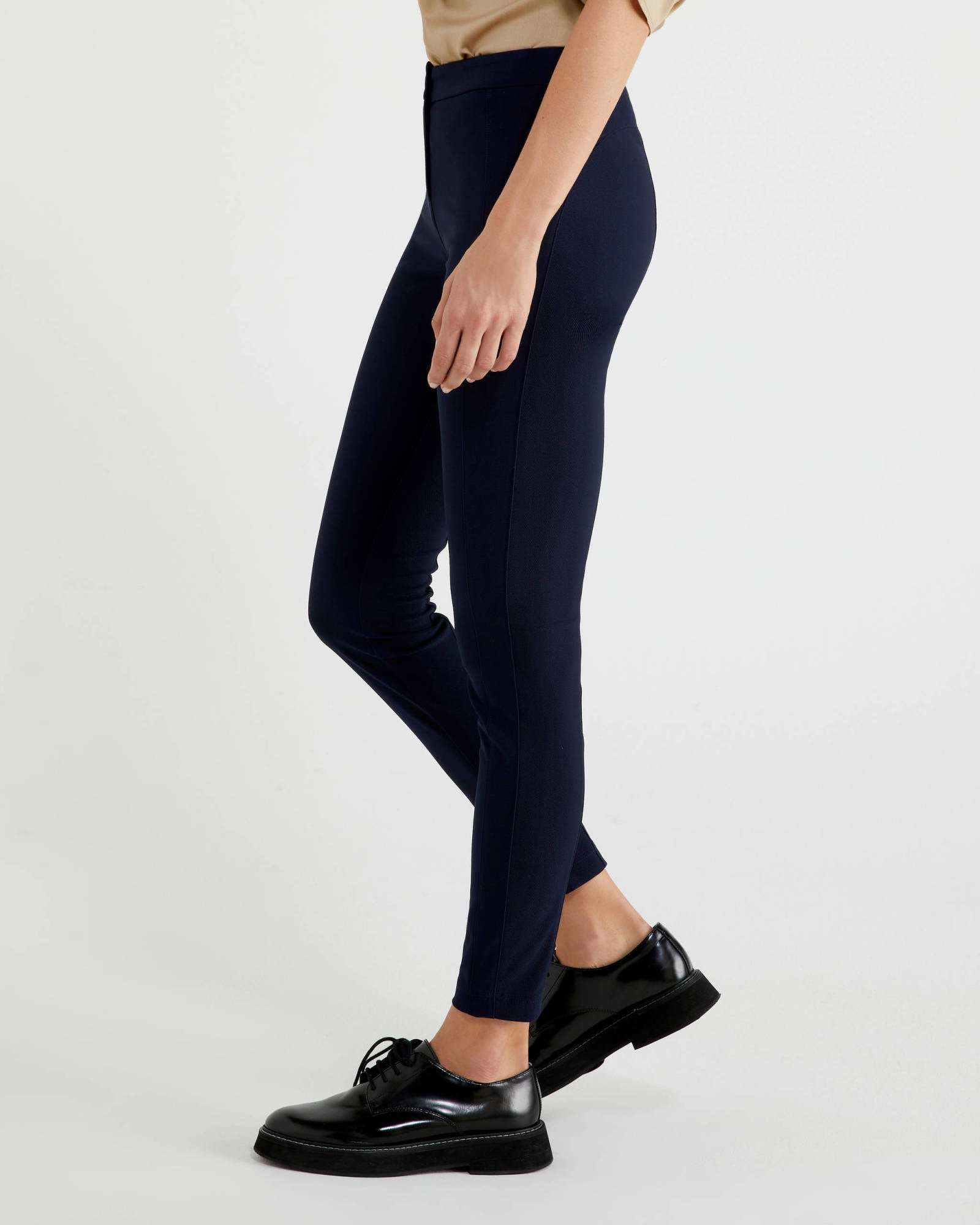 Dark Blue Trousers Benetton