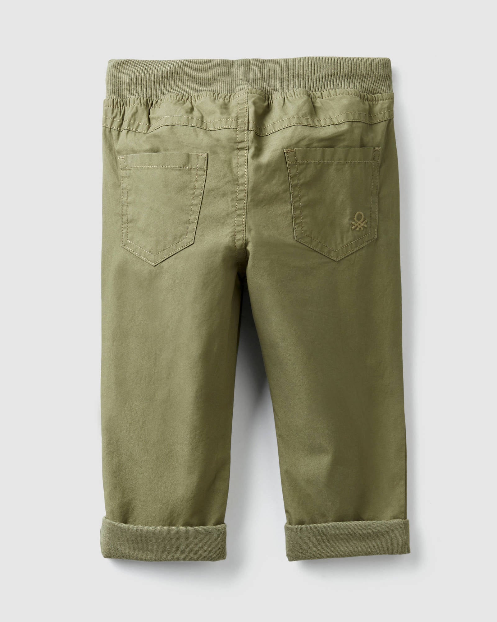 Kaki Trousers Benetton