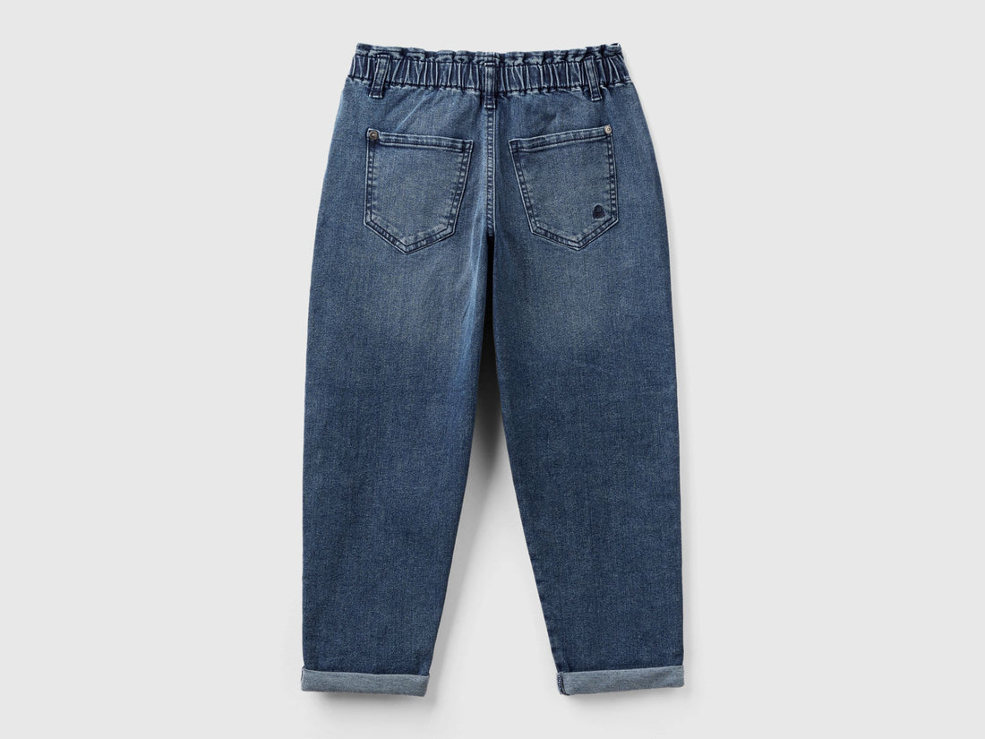 "Eco-Recycle" Denim Paperbag Jeans_4ULQCE02W_901_02