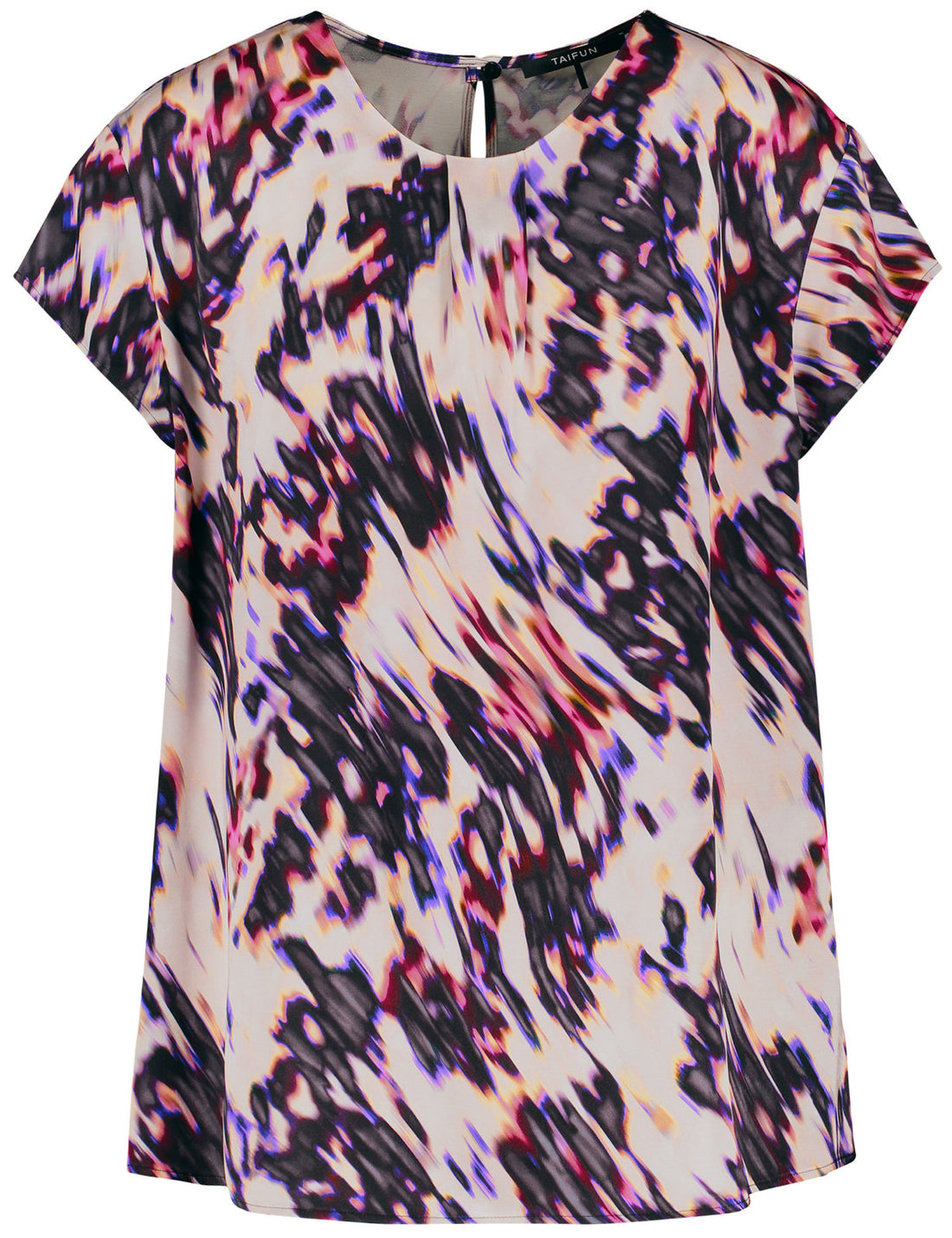 Fine Blouse Top With An All-Over Print_560316-11009_9452_02
