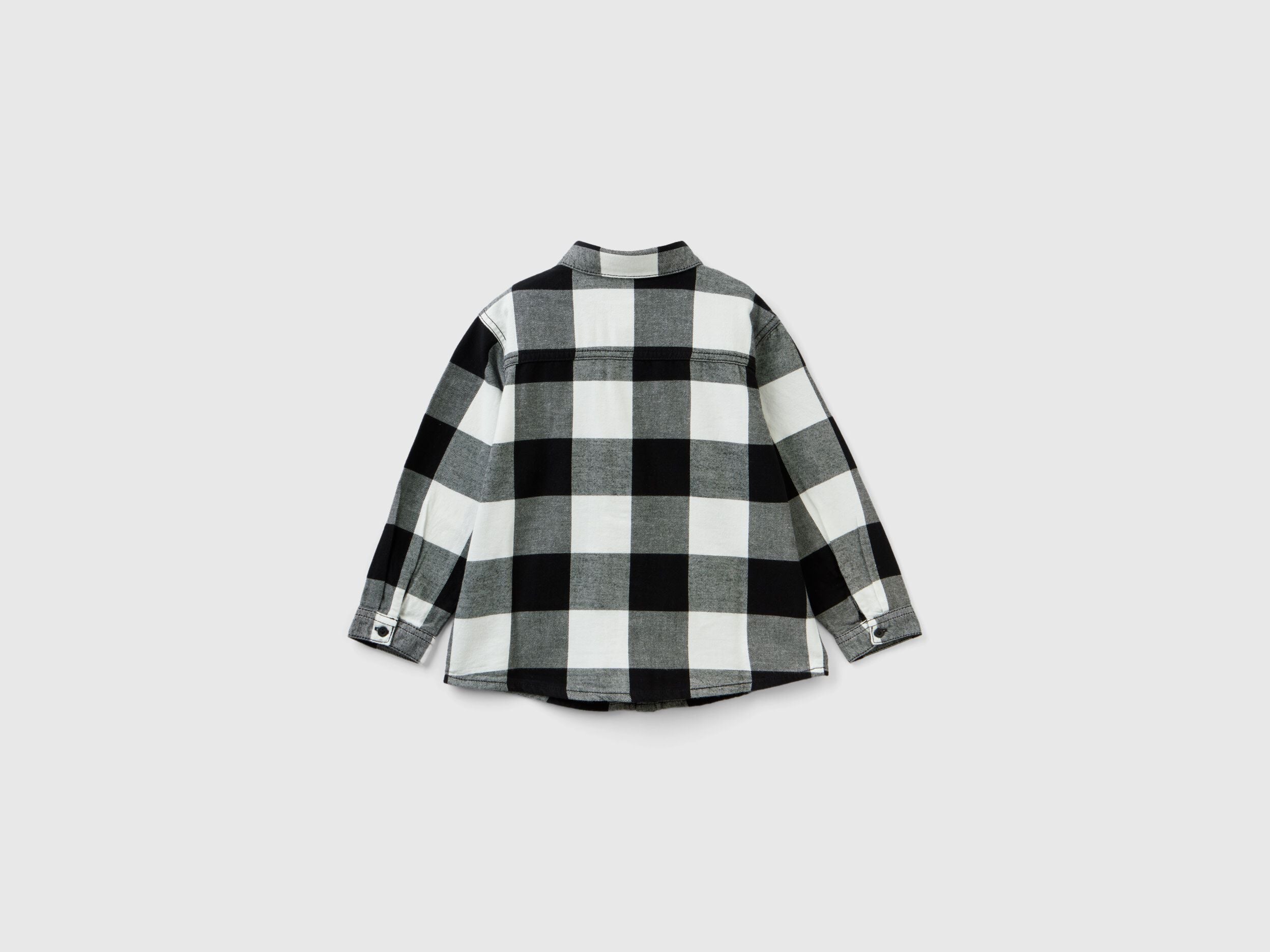 Plaid Shirt In 100% Cotton - BEVAVA