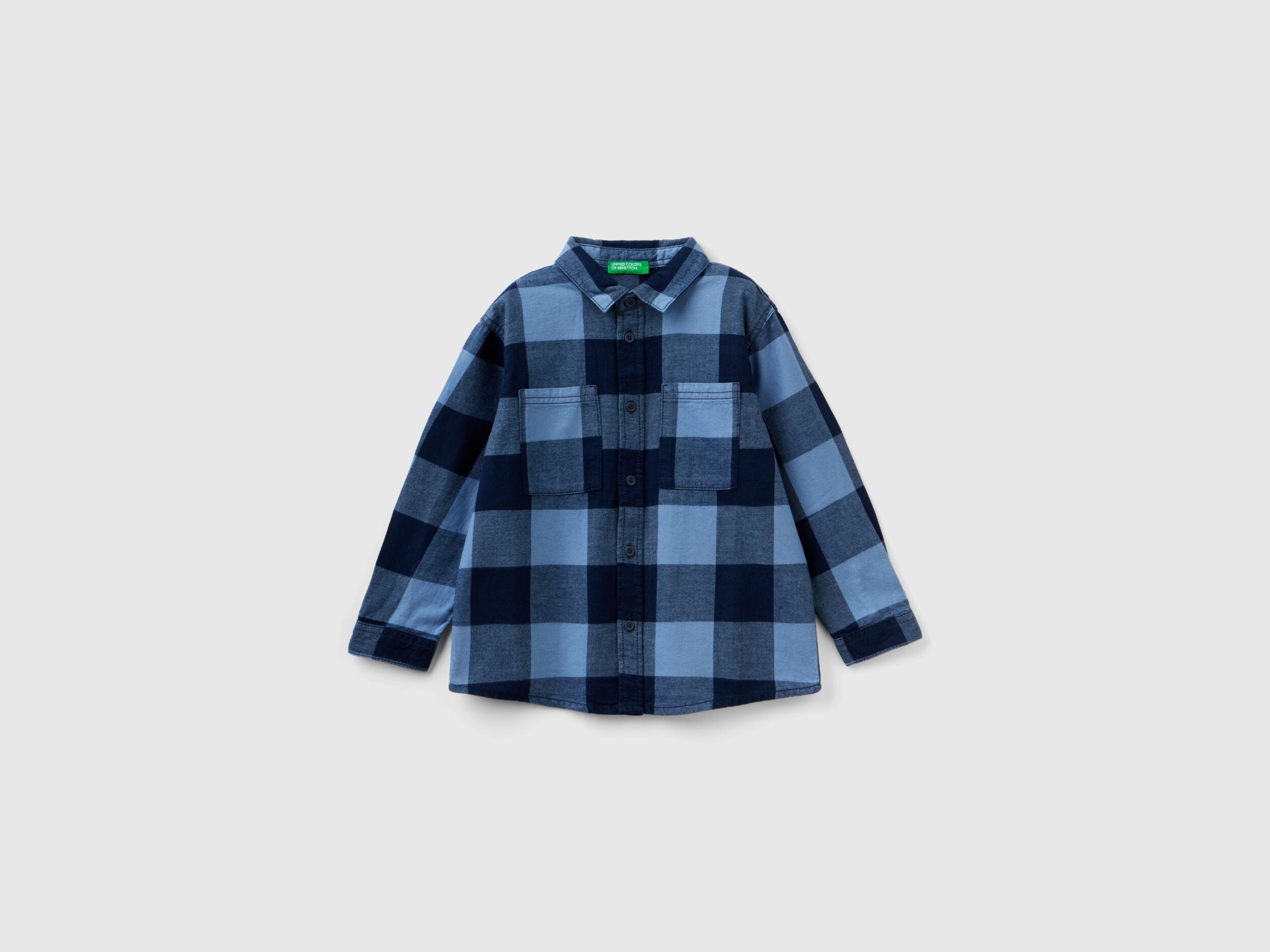 Plaid Shirt In 100% Cotton - BEVAVA