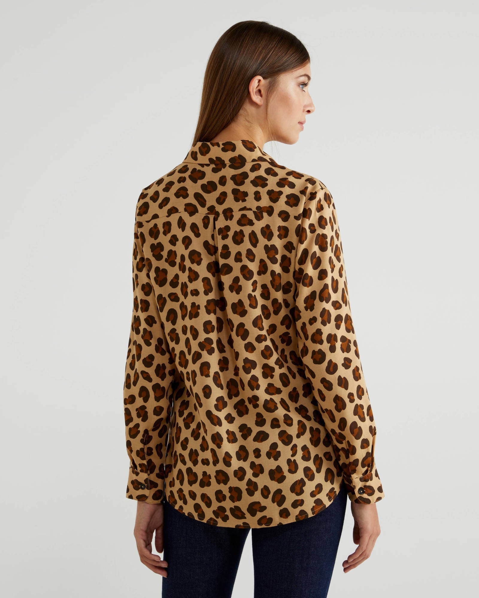 Beige Shirt Benetton