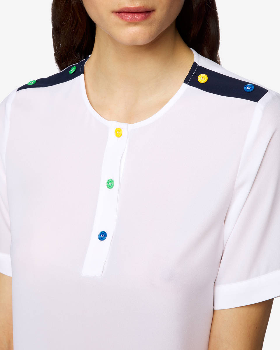 White Blouse Benetton