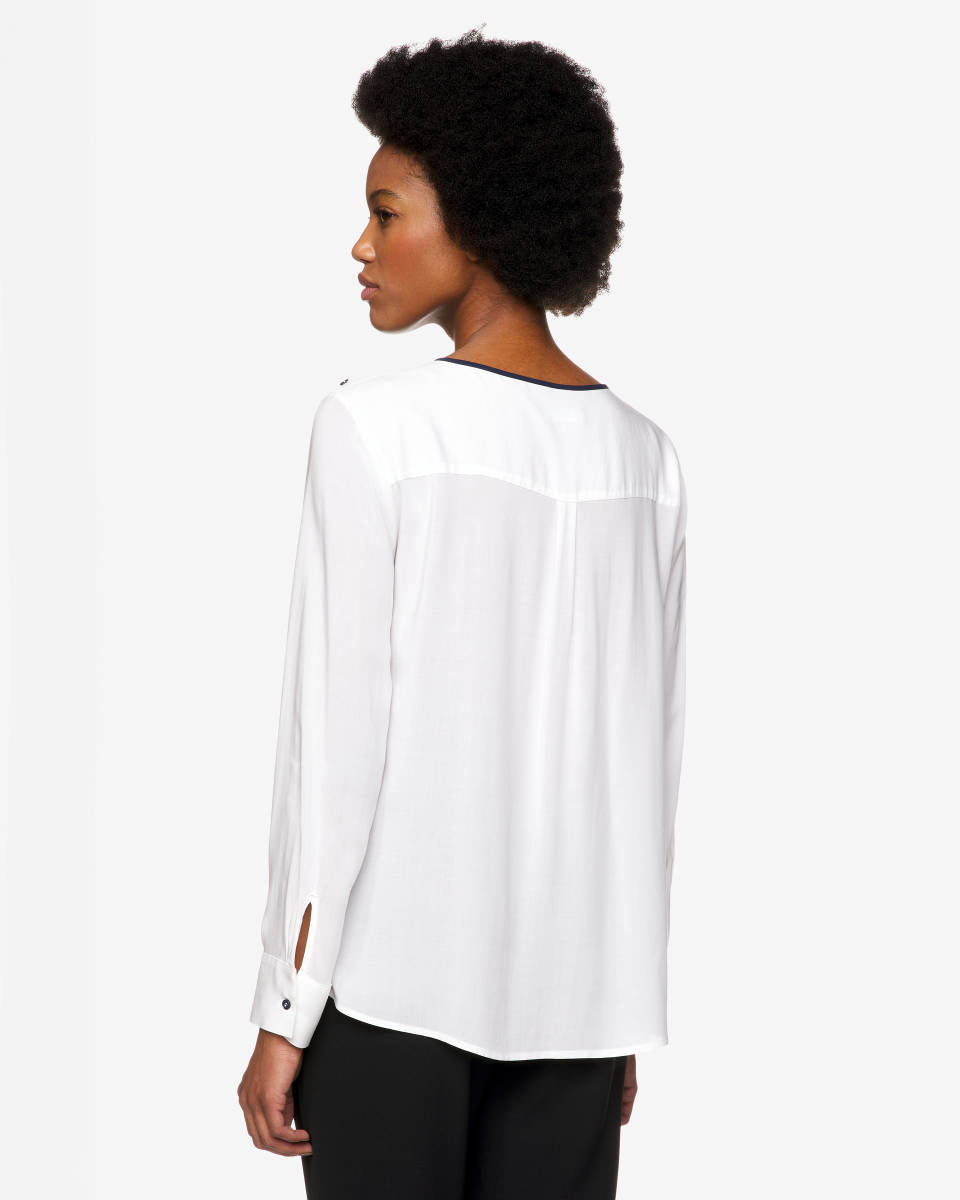 White Blouse Benetton