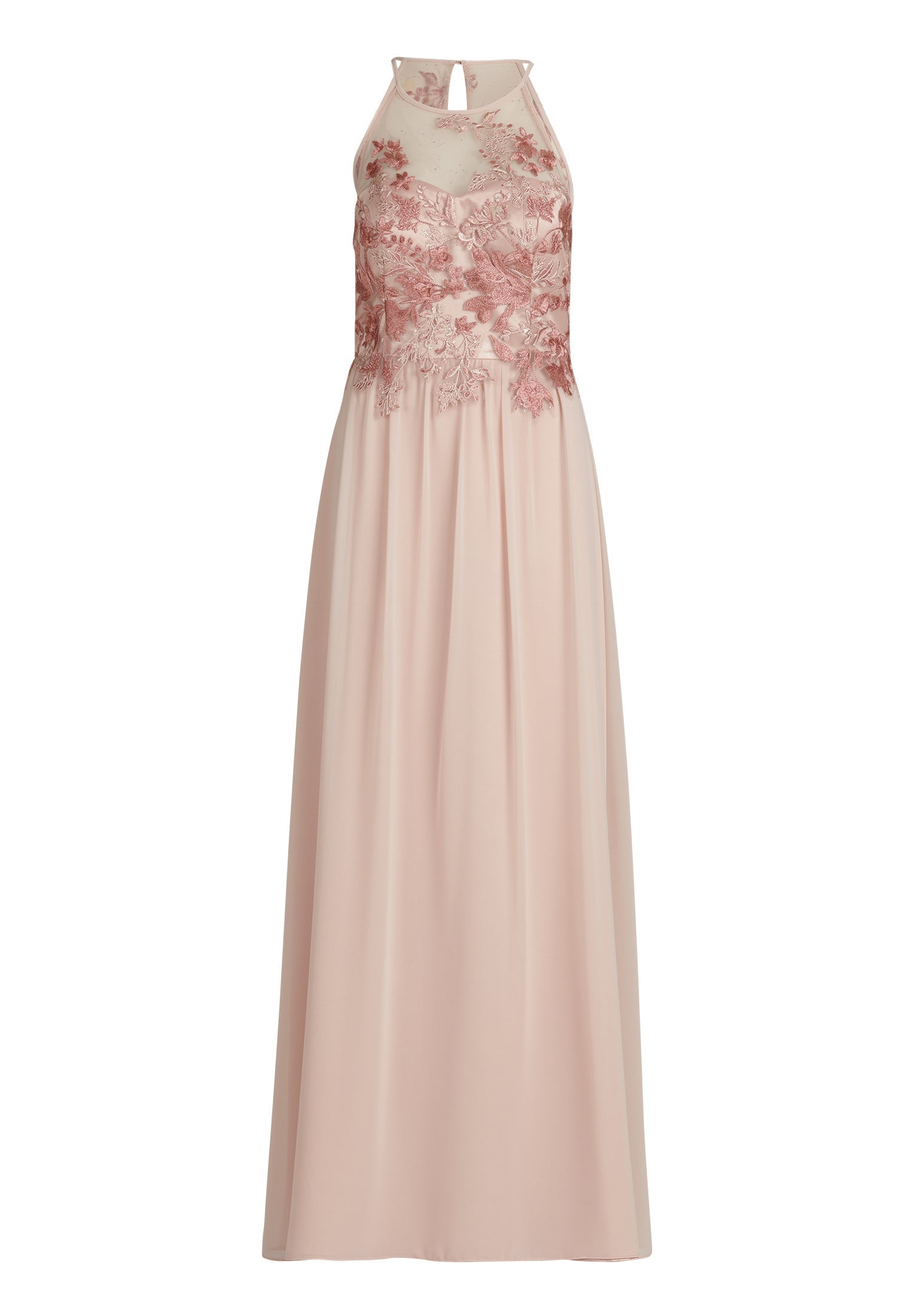 Pink Dress Long Without Sleeve Vera Mont