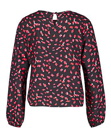 Black Blouse 1/1 Sleeve Taifun