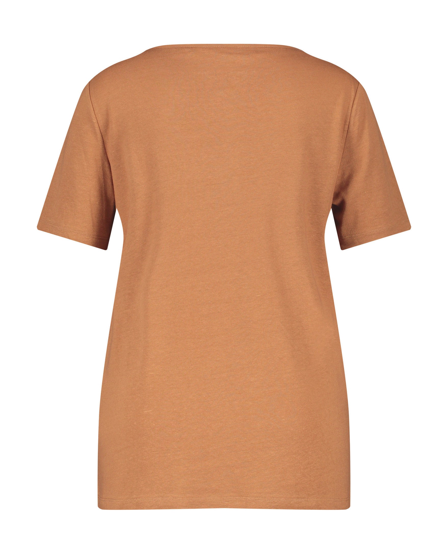 Brown T-Shirt 1/2 Sleeve Samoon