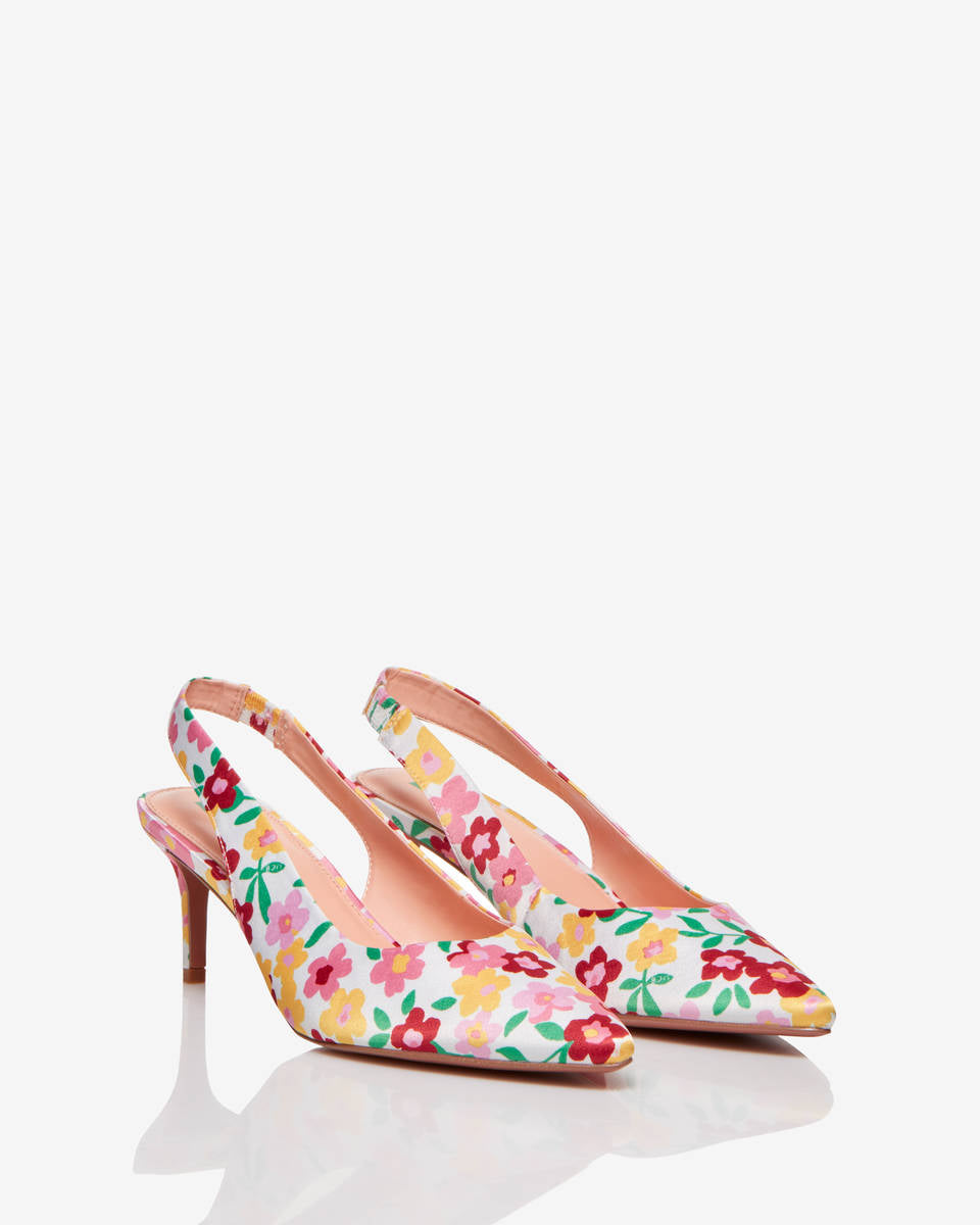 Multi-Color Decollete Benetton