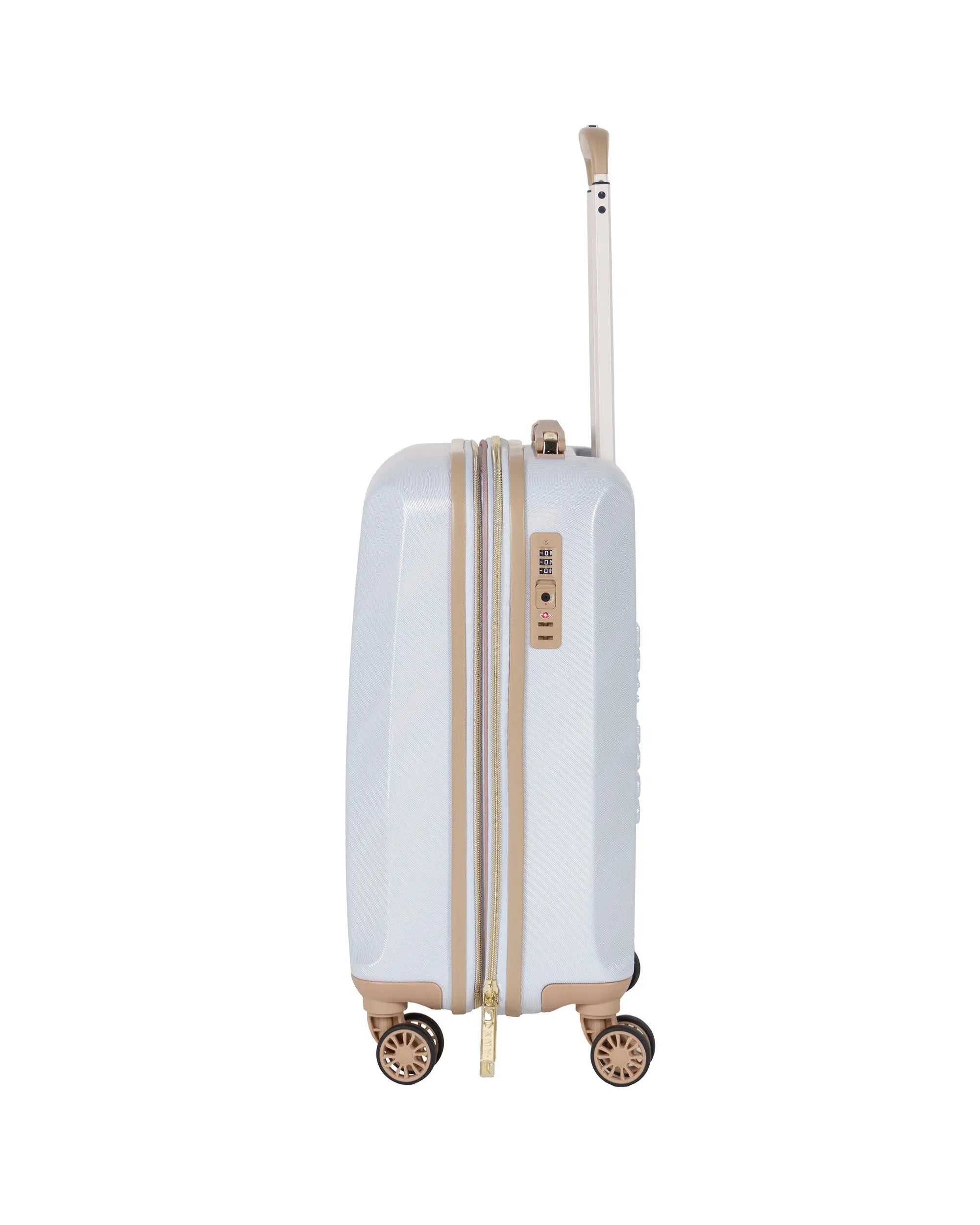 DKNY White Cabin Luggage - BEVAVA